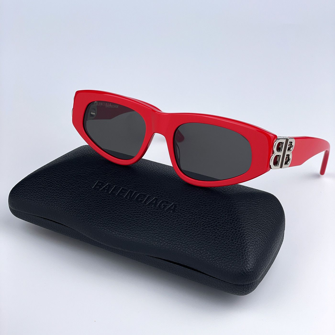 NEW Balenciaga BB0095S 016 Cat Eye Unisex Sunglasses
