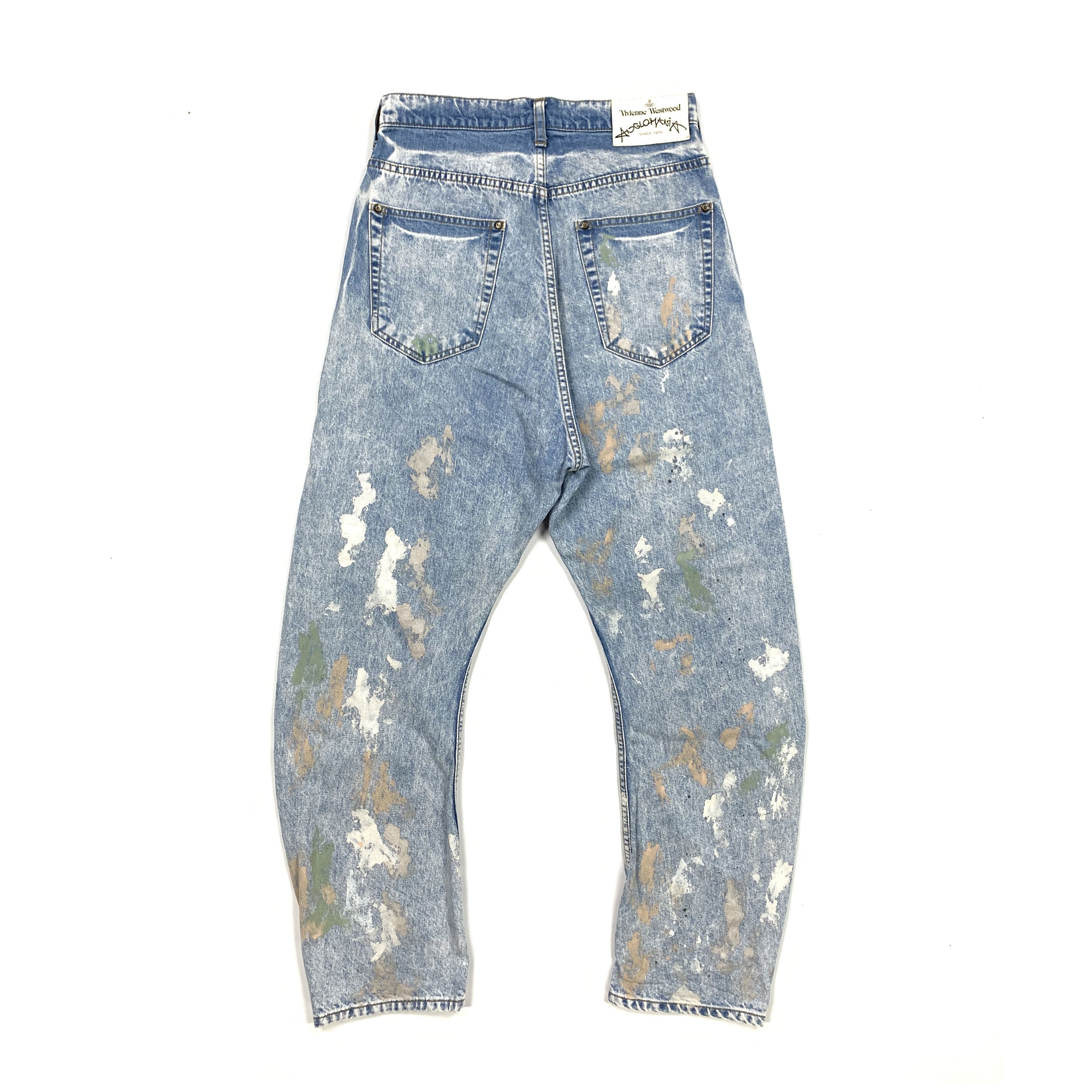 Vivienne Westwood Distressed Painter Jeans Size US 28 / EU 44 - 4 Thumbnail