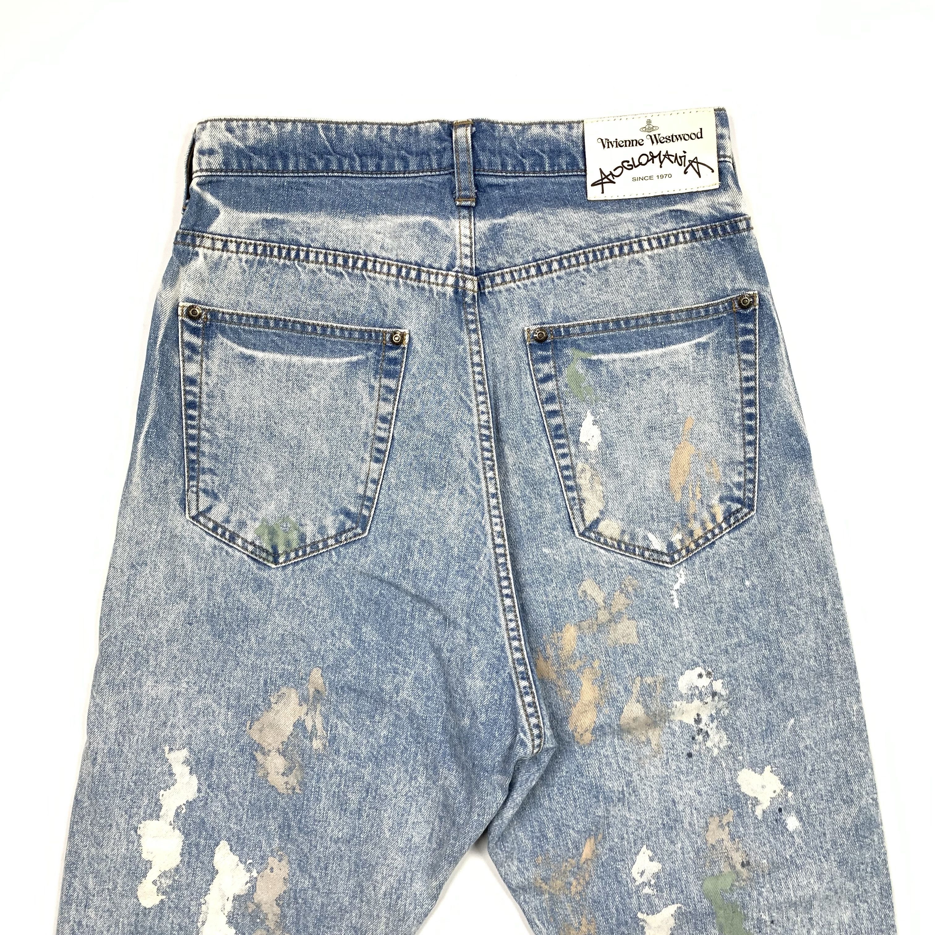 Vivienne Westwood Distressed Painter Jeans Size US 28 / EU 44 - 5 Thumbnail