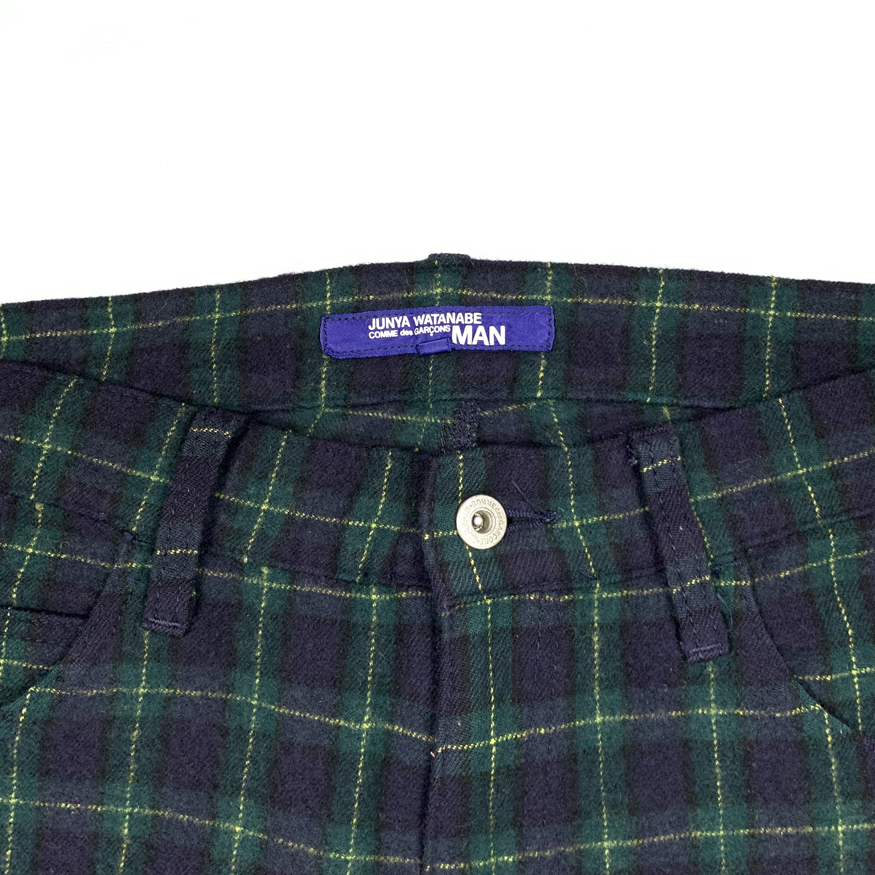 Comme des Garcons Homme × Comme des Garcons Homme Plus × Junya Watanabe 2007 Plaid Punk Pants Size US 33 - 8 Thumbnail
