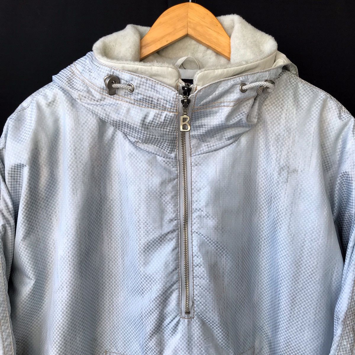 Bogner Bogner White Gingham Stripes Thinsulate Jacket Size US M / EU 48-50 / 2 - 2 Thumbnail