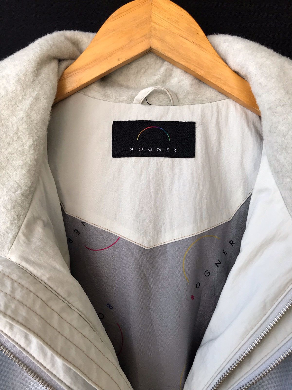 Bogner Bogner White Gingham Stripes Thinsulate Jacket Size US M / EU 48-50 / 2 - 4 Thumbnail