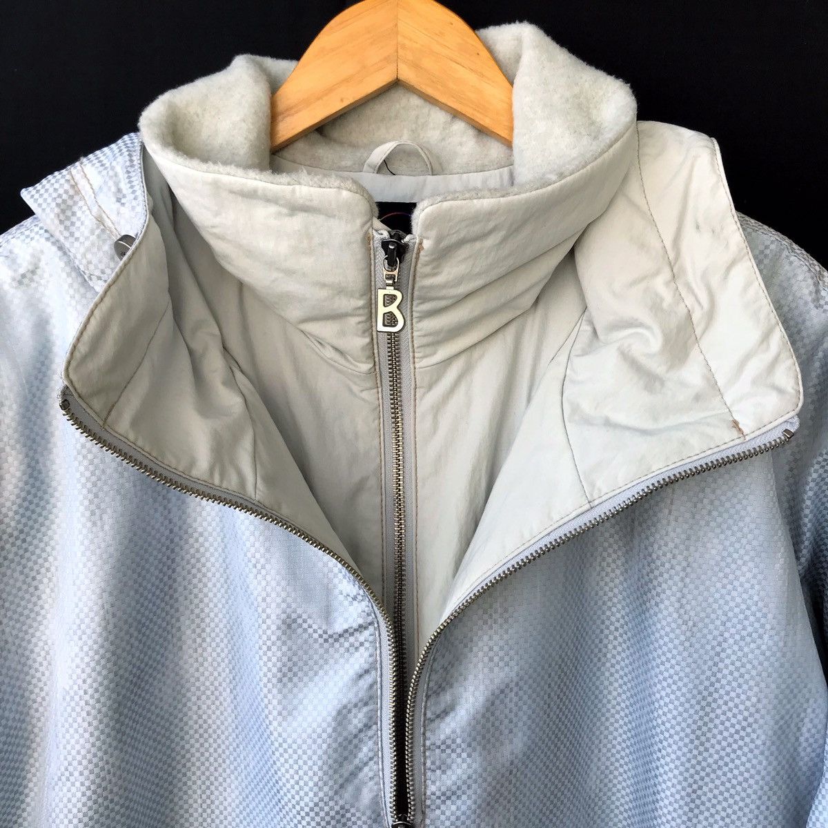 Bogner Bogner White Gingham Stripes Thinsulate Jacket Size US M / EU 48-50 / 2 - 3 Thumbnail
