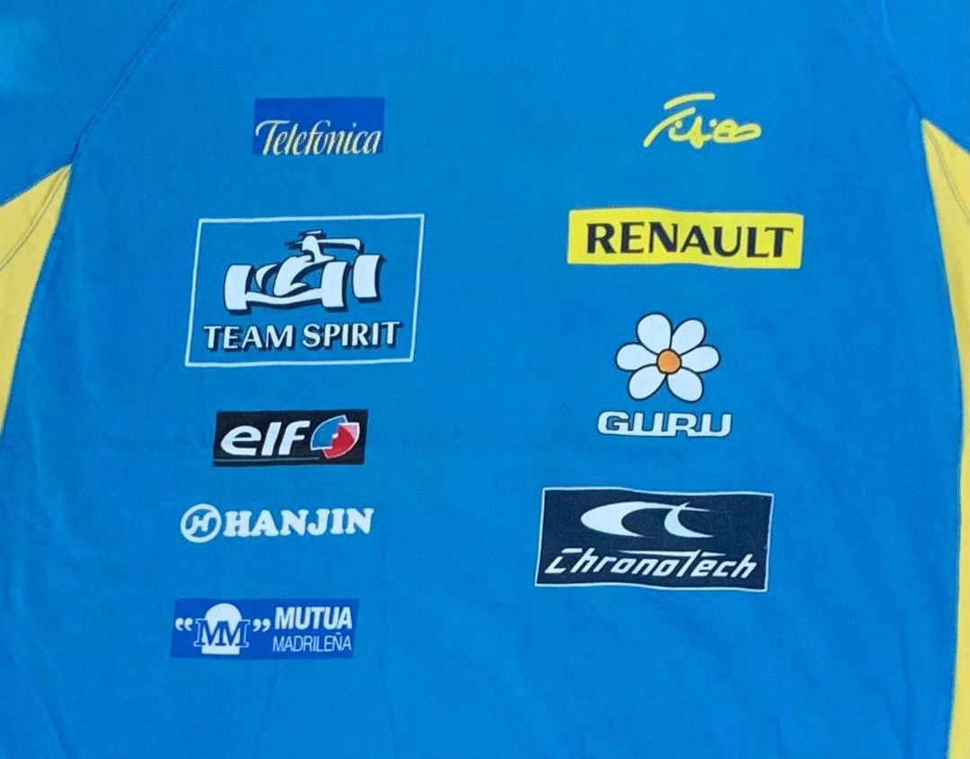 Formula 1 × Vintage vintage giancarlo fisichella racing F1 renault ( A 17 ) Size US M / EU 48-50 / 2 - 2 Thumbnail