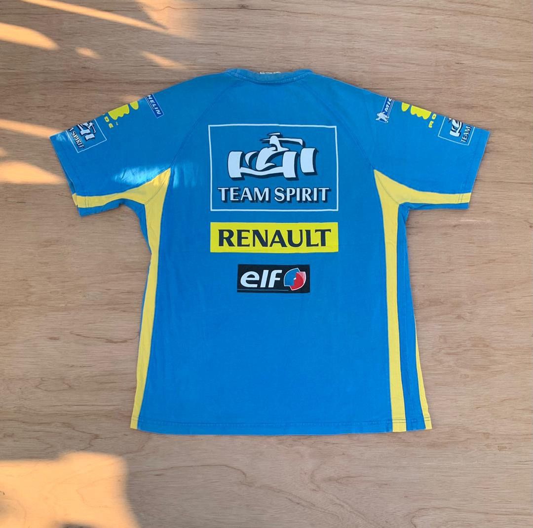 Formula 1 × Vintage vintage giancarlo fisichella racing F1 renault ( A 17 ) Size US M / EU 48-50 / 2 - 3 Thumbnail