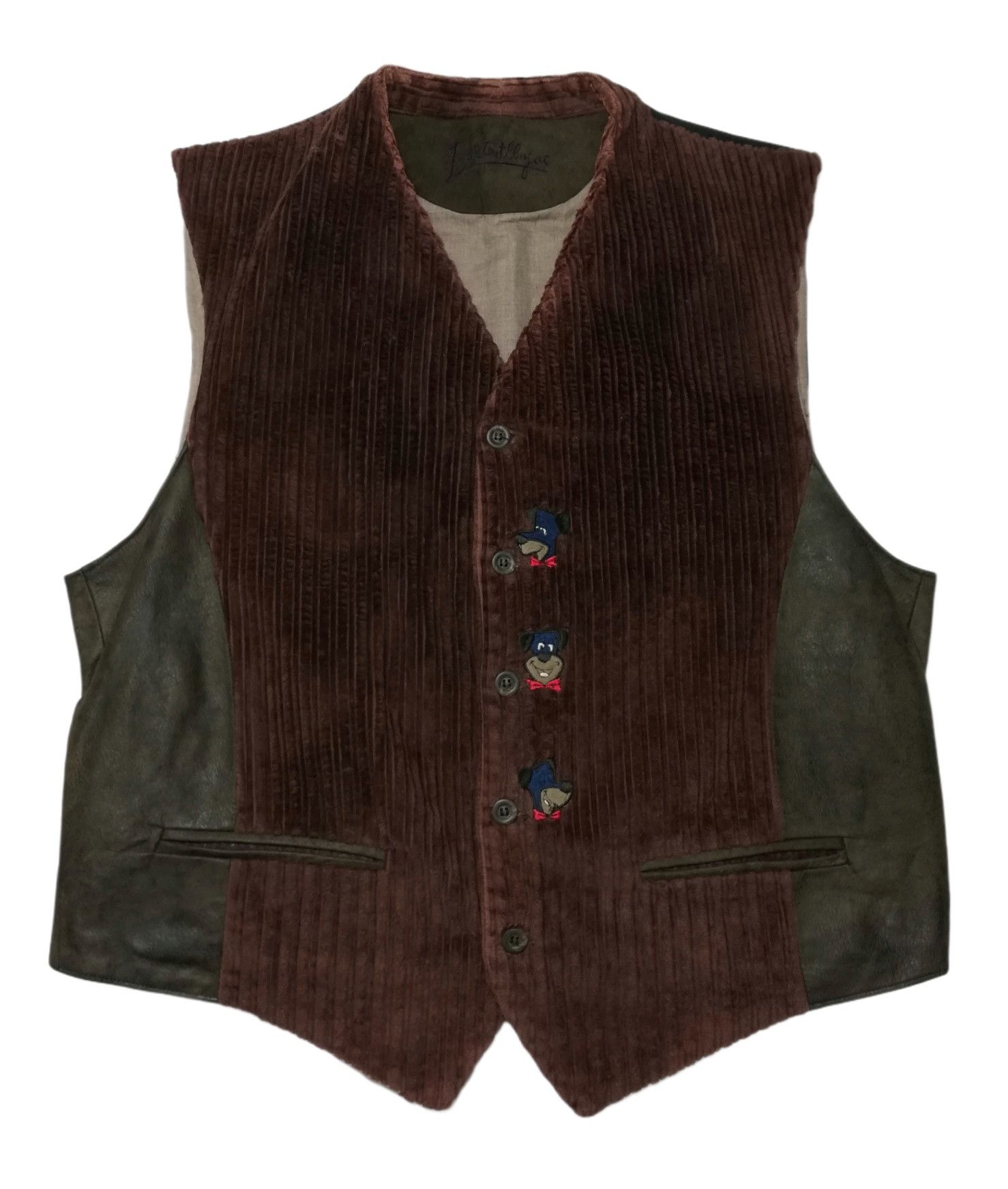 Jean Charles De Castelbajac 🔥DOPE!! AW95 JC De Castelbajac X Hanna Barbera Hybrid Vest Size US M / EU 48-50 / 2 - 2 Thumbnail