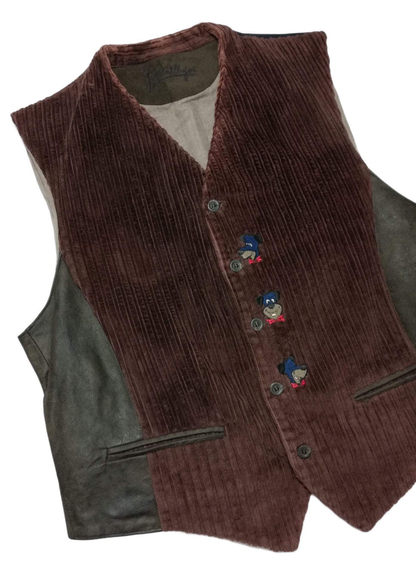Jean Charles De Castelbajac 🔥DOPE!! AW95 JC De Castelbajac X Hanna Barbera Hybrid Vest Size US M / EU 48-50 / 2 - 3 Thumbnail