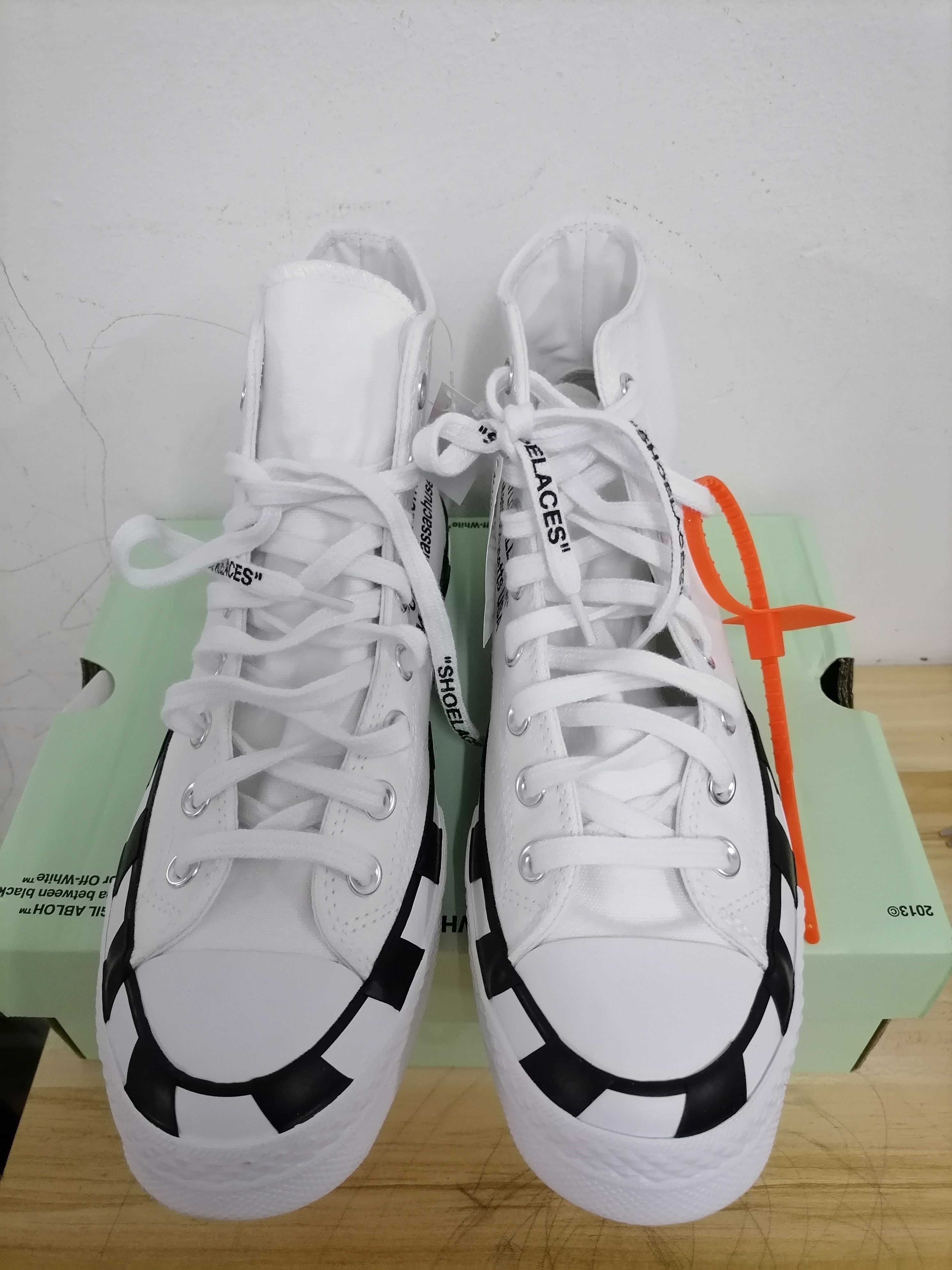 Converse × Off-White OFF-WHITE X CONVERSE Chuck Taylor 7 Size US 7.5 / EU 40-41 - 4 Thumbnail