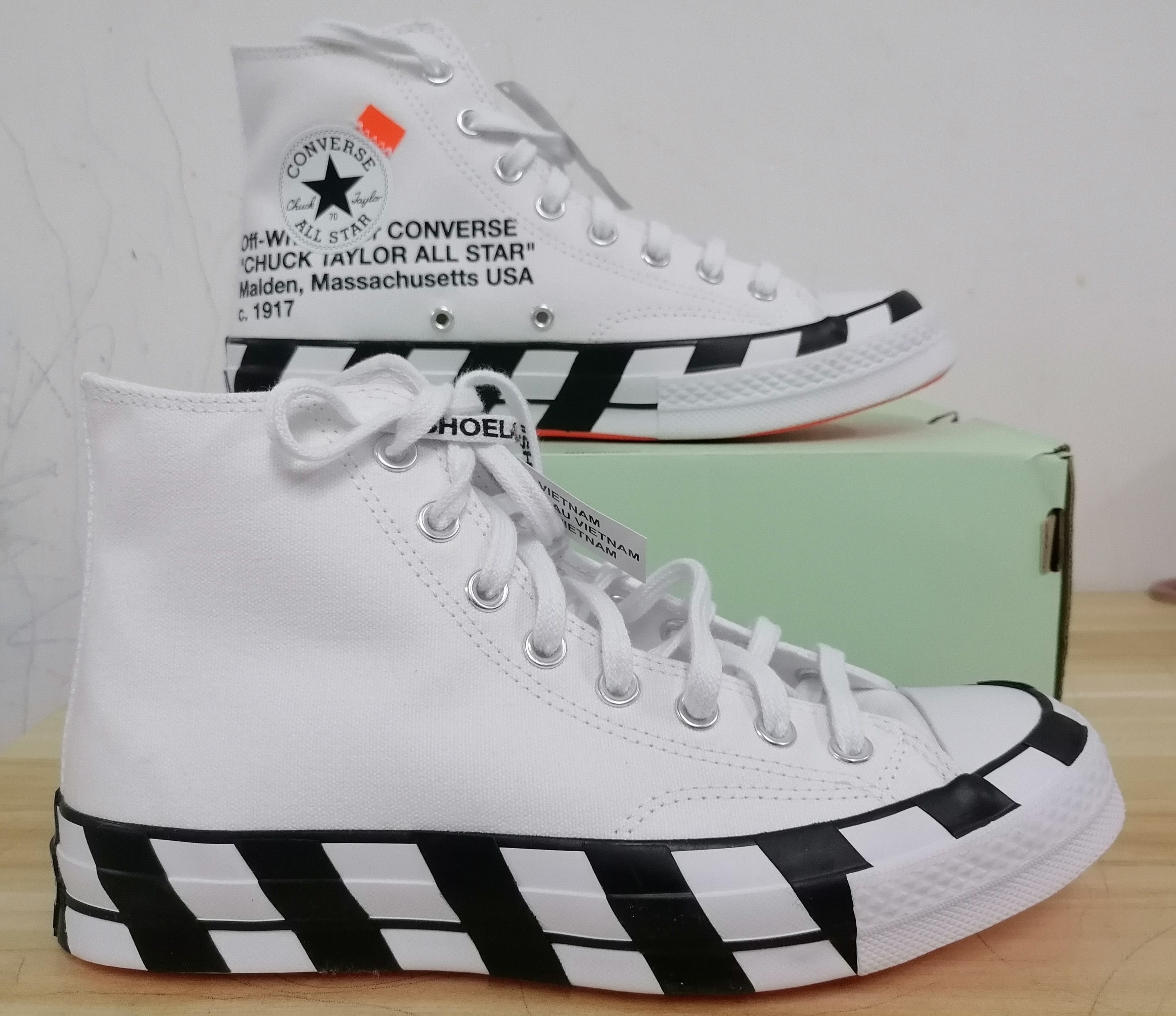 Converse Off White OFF WHITE X CONVERSE Chuck Taylor 7 Grailed