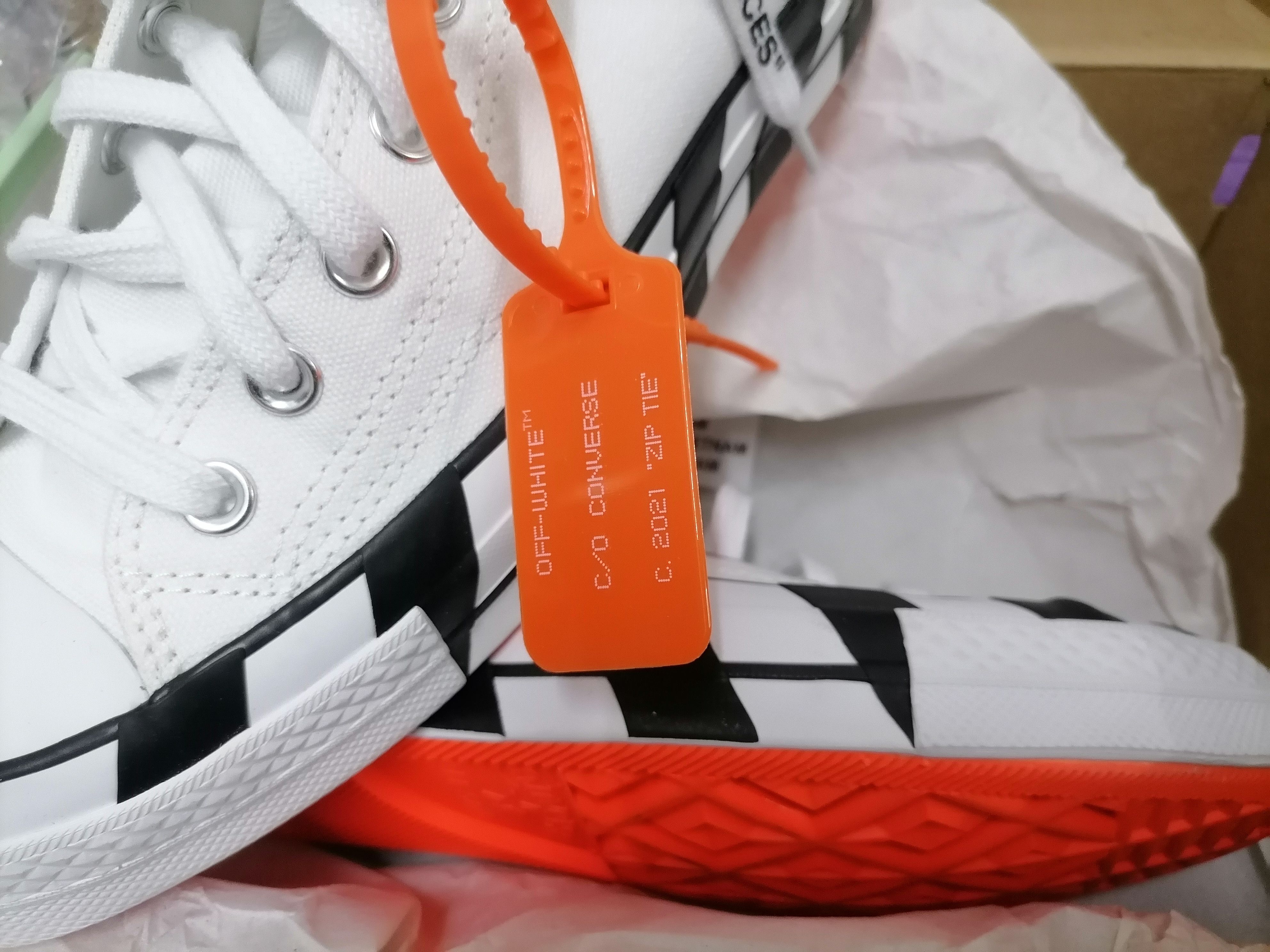 Converse × Off-White OFF-WHITE X CONVERSE Chuck Taylor 7 Size US 7.5 / EU 40-41 - 8 Thumbnail