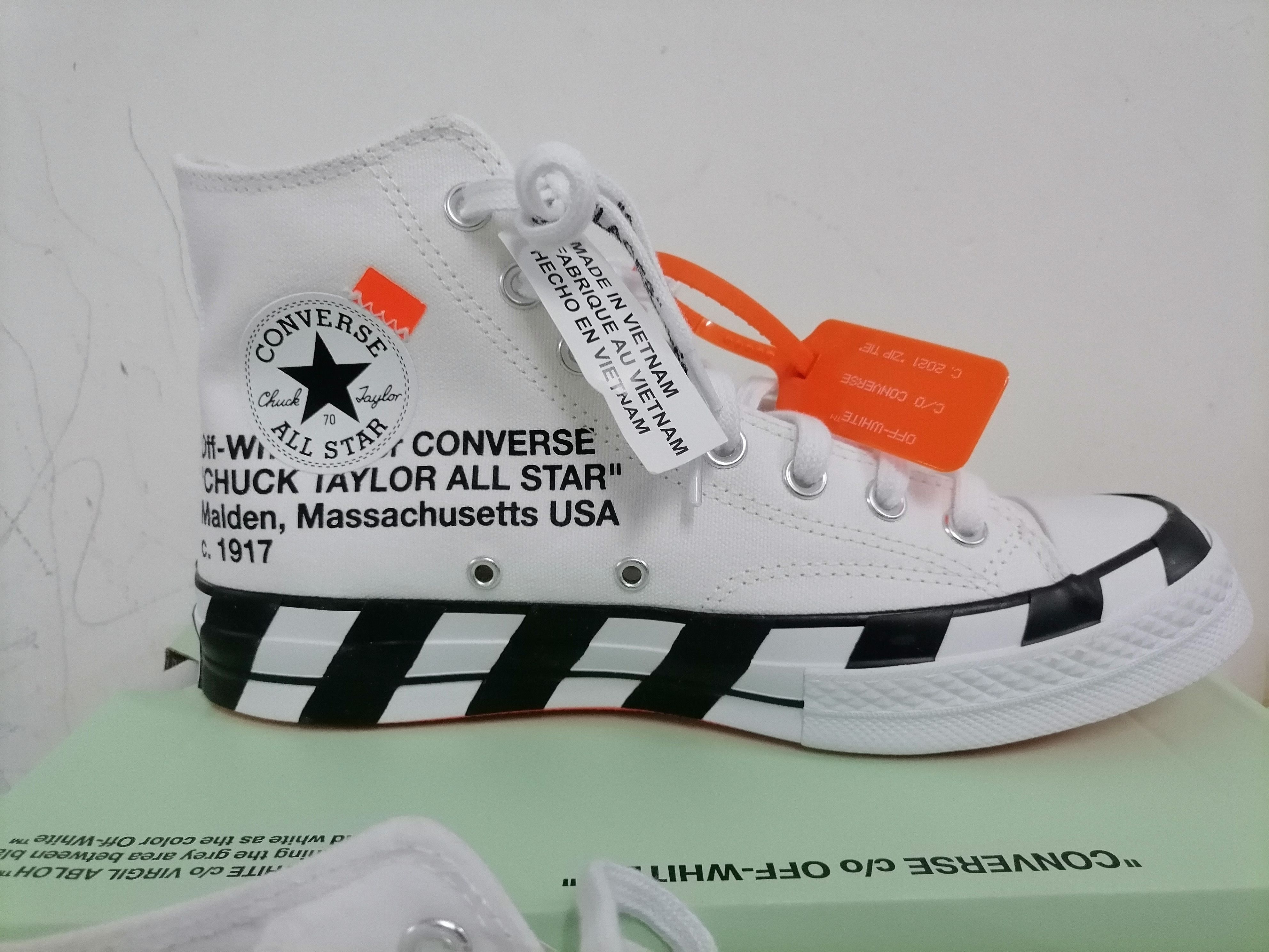 Made In Converse Japan X Nya OFF-WHITE X CONVERSE Chuck Taylor