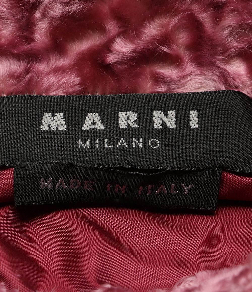 Marni Pink Fur Shoulder / Tote Bag Y2K 2000s Size ONE SIZE - 7 Thumbnail