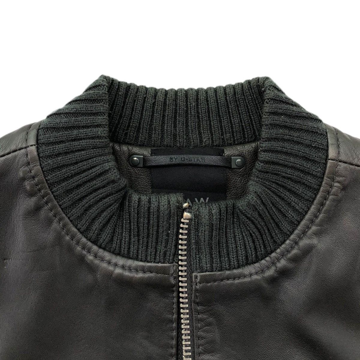 G-Star RAW CORRECTION by G-STAR Leather Full Zip Bomber Jacket Size US S / EU 44-46 / 1 - 15 Thumbnail