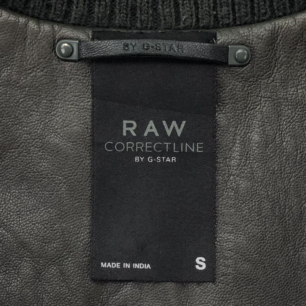 G-Star RAW CORRECTION by G-STAR Leather Full Zip Bomber Jacket Size US S / EU 44-46 / 1 - 22 Thumbnail