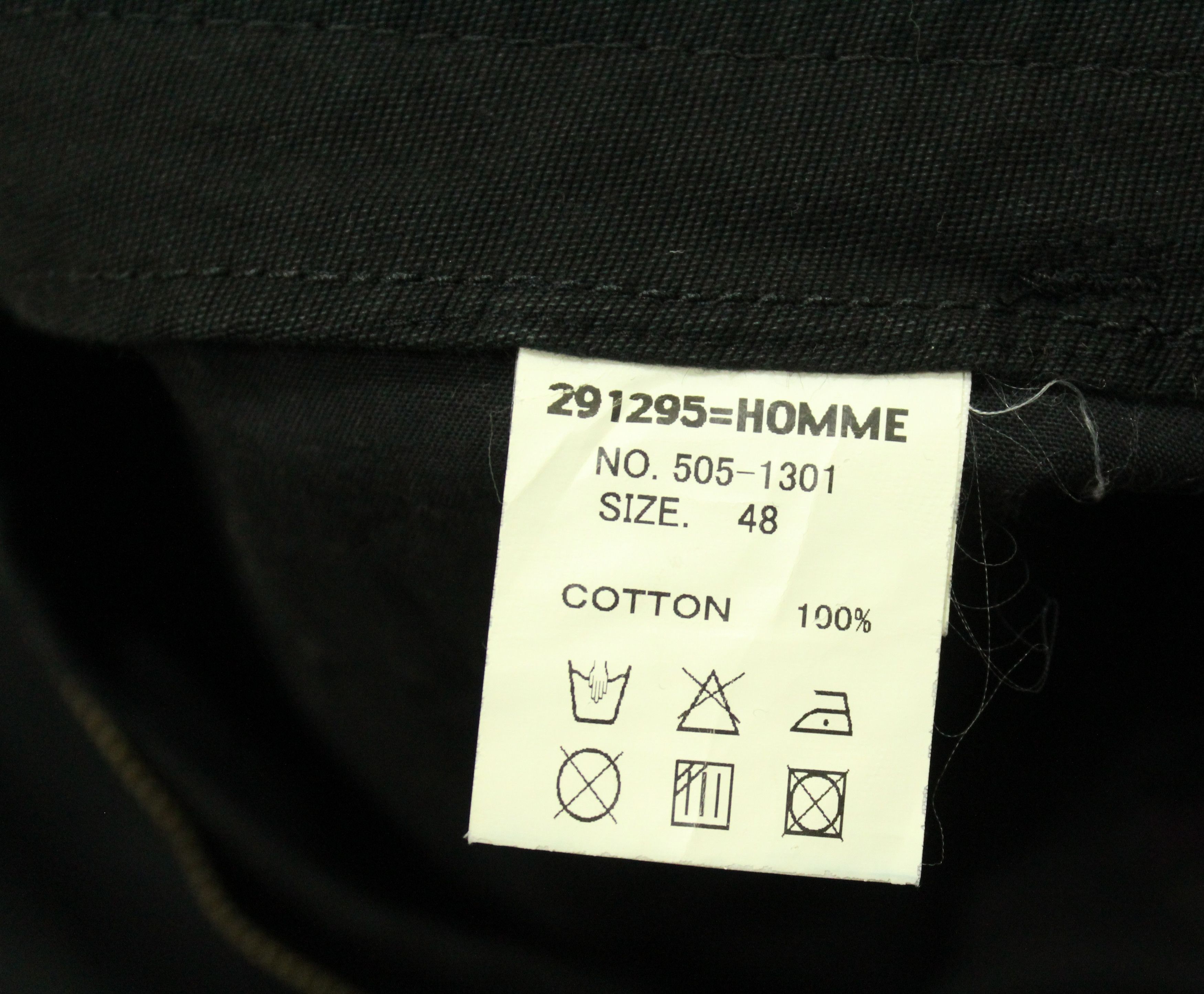 291295=Homme JAPAN 291295=HOMME Pants Bondage Strap Cargo Gasmask Size US 32 / EU 48 - 19 Thumbnail