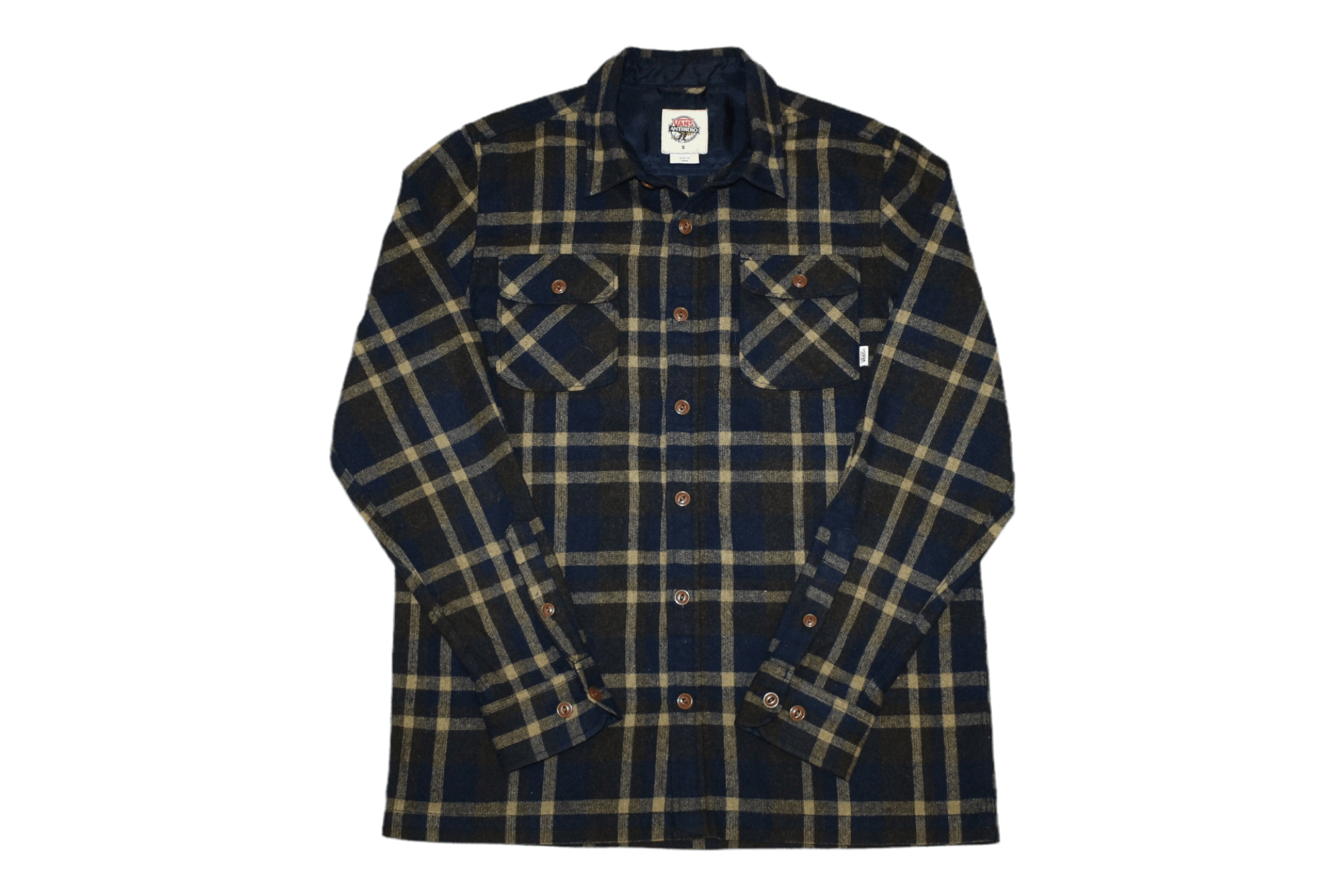 Antihero RARE🔥Y2K Antihero x Vans Plaid Check Blend Flannel Shirt Size US M / EU 48-50 / 2 - 1 Thumbnail