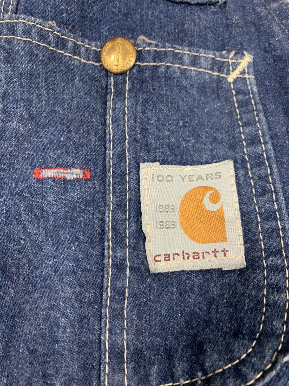 Carhartt Carhatt 100 years aniversarry overall Size US 38 / EU 54 - 12 Thumbnail
