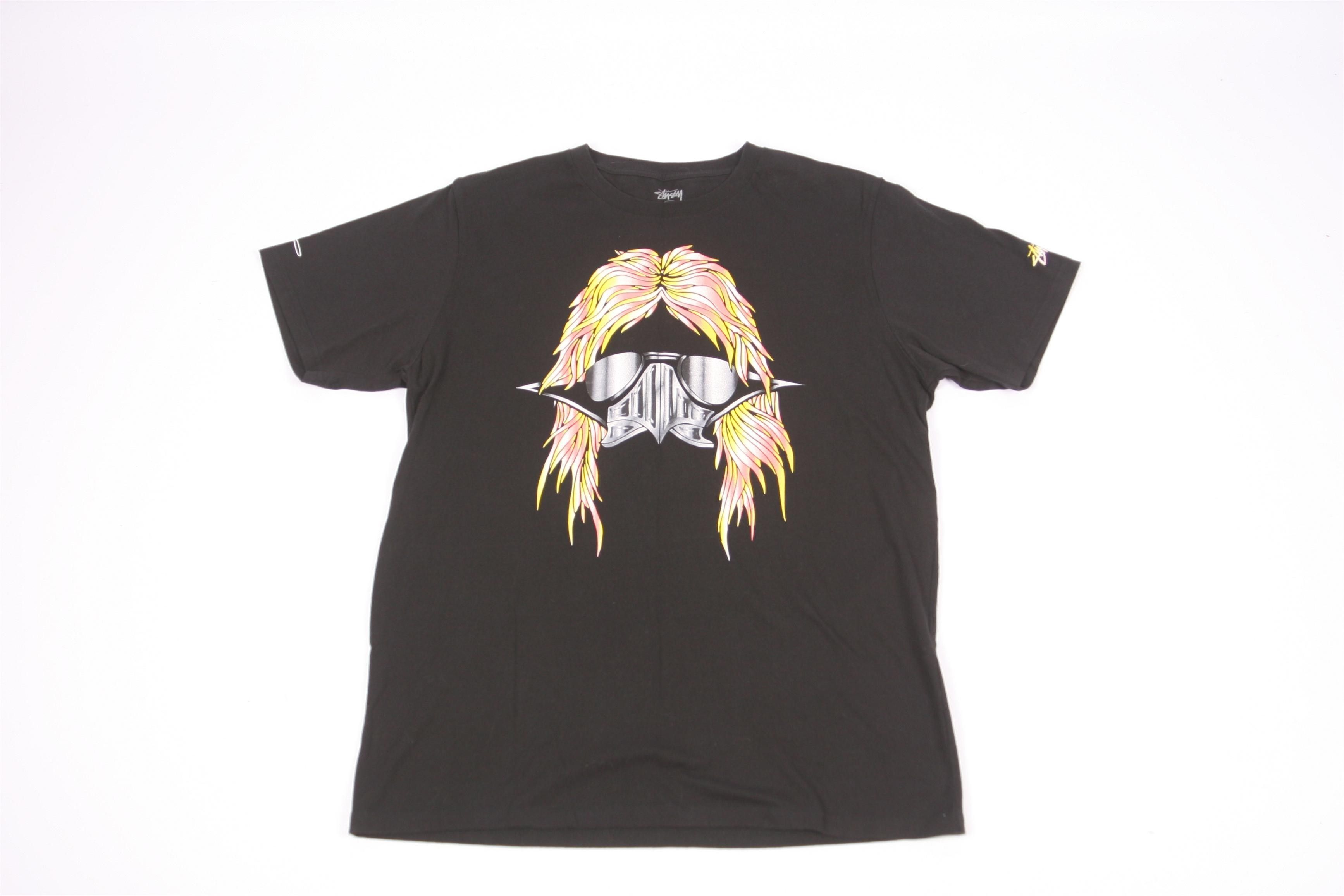 Stussy DEADSTOCK💥 2010 Madsaki Art x Stussy Graphic T-shirt Size US L / EU 52-54 / 3 - 4 Thumbnail