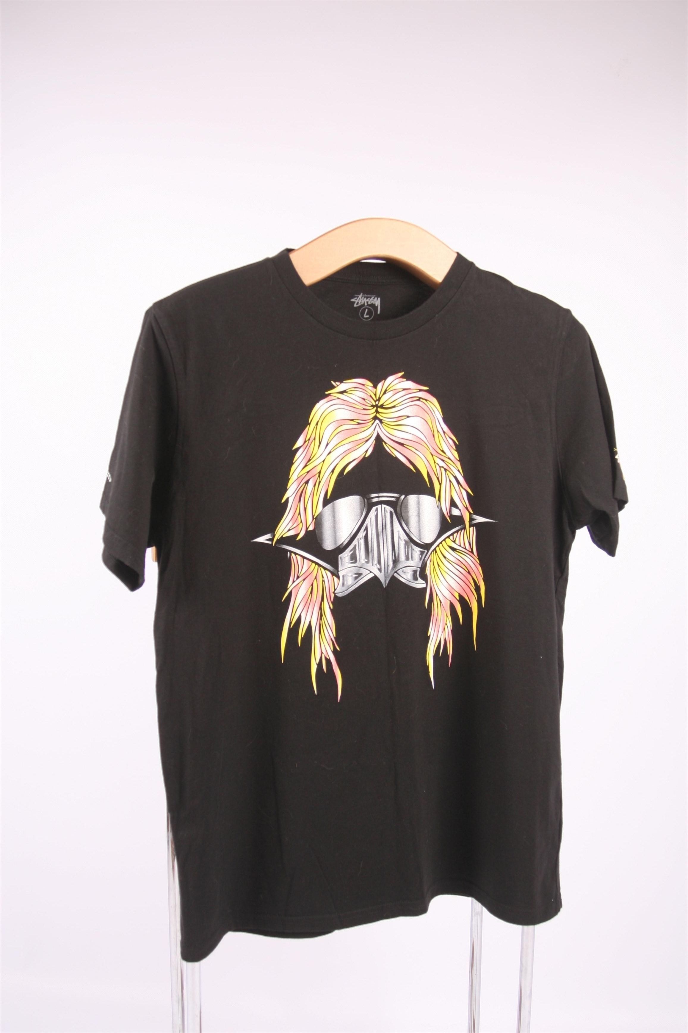 Stussy DEADSTOCK💥 2010 Madsaki Art x Stussy Graphic T-shirt Size US L / EU 52-54 / 3 - 3 Thumbnail