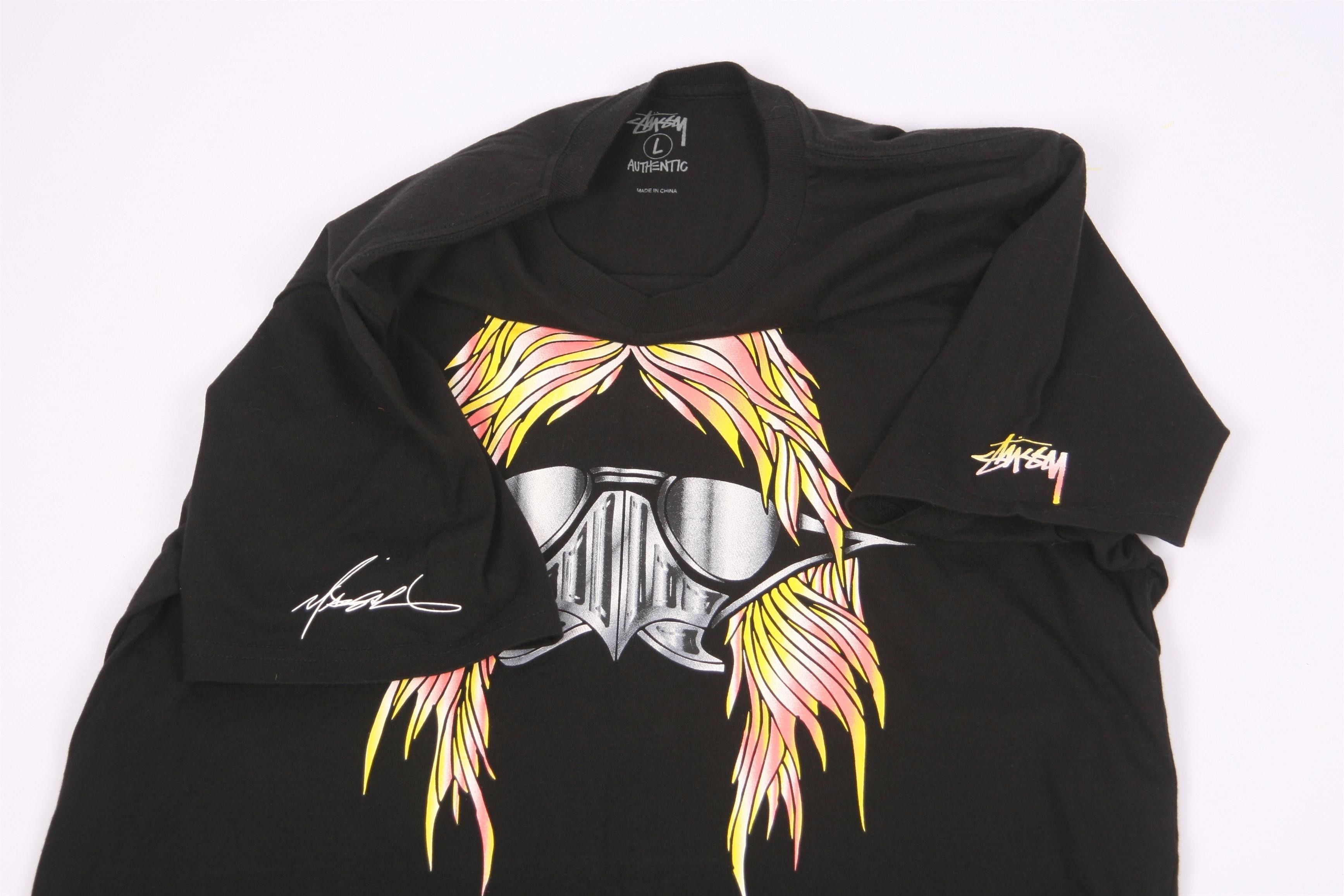 Stussy DEADSTOCK💥 2010 Madsaki Art x Stussy Graphic T-shirt Size US L / EU 52-54 / 3 - 6 Thumbnail