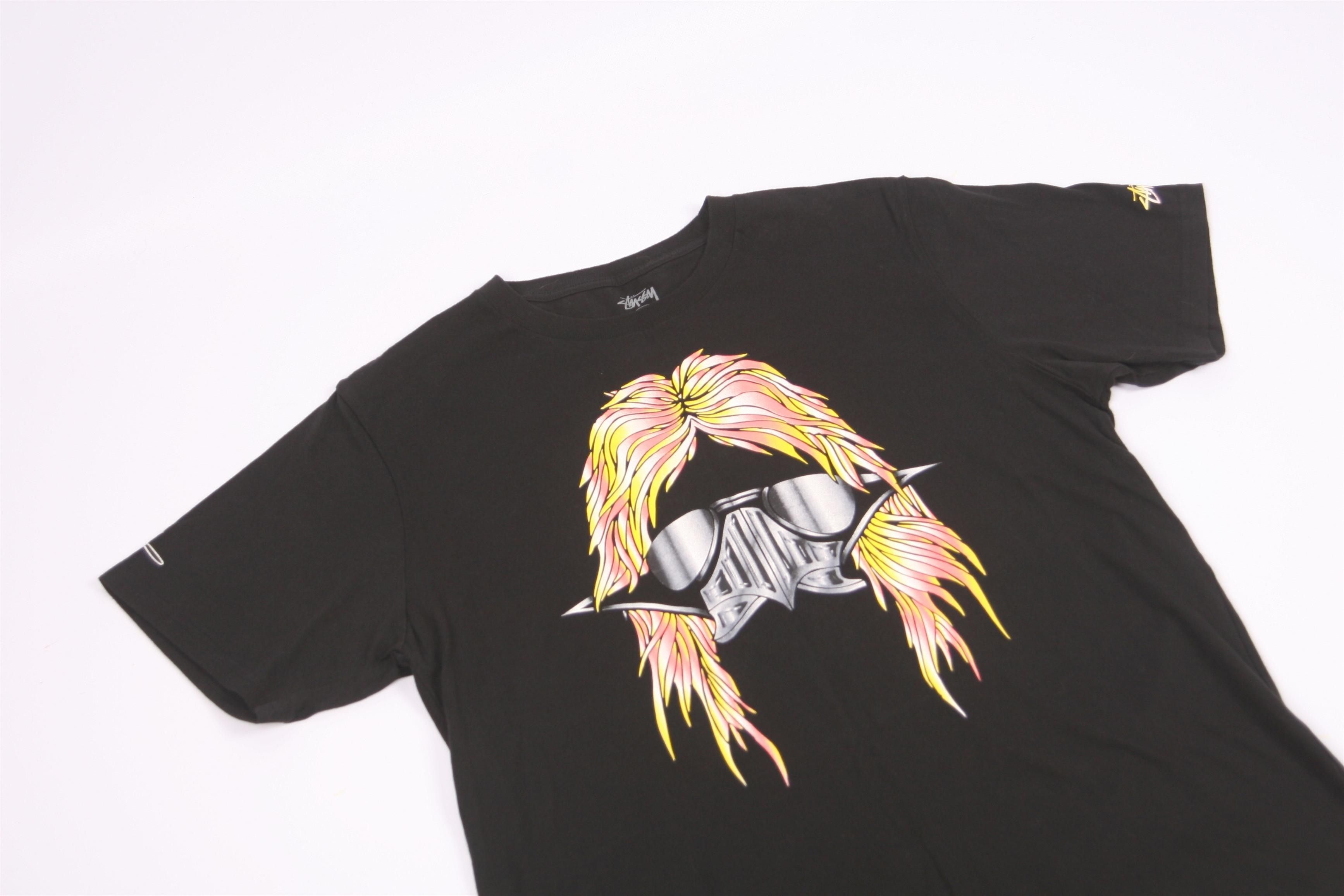 image of Masaki Matsushima x Stussy Deadstock Stussy X Madsaki 2010 Graphic T-Shirt in Black (Size Large)