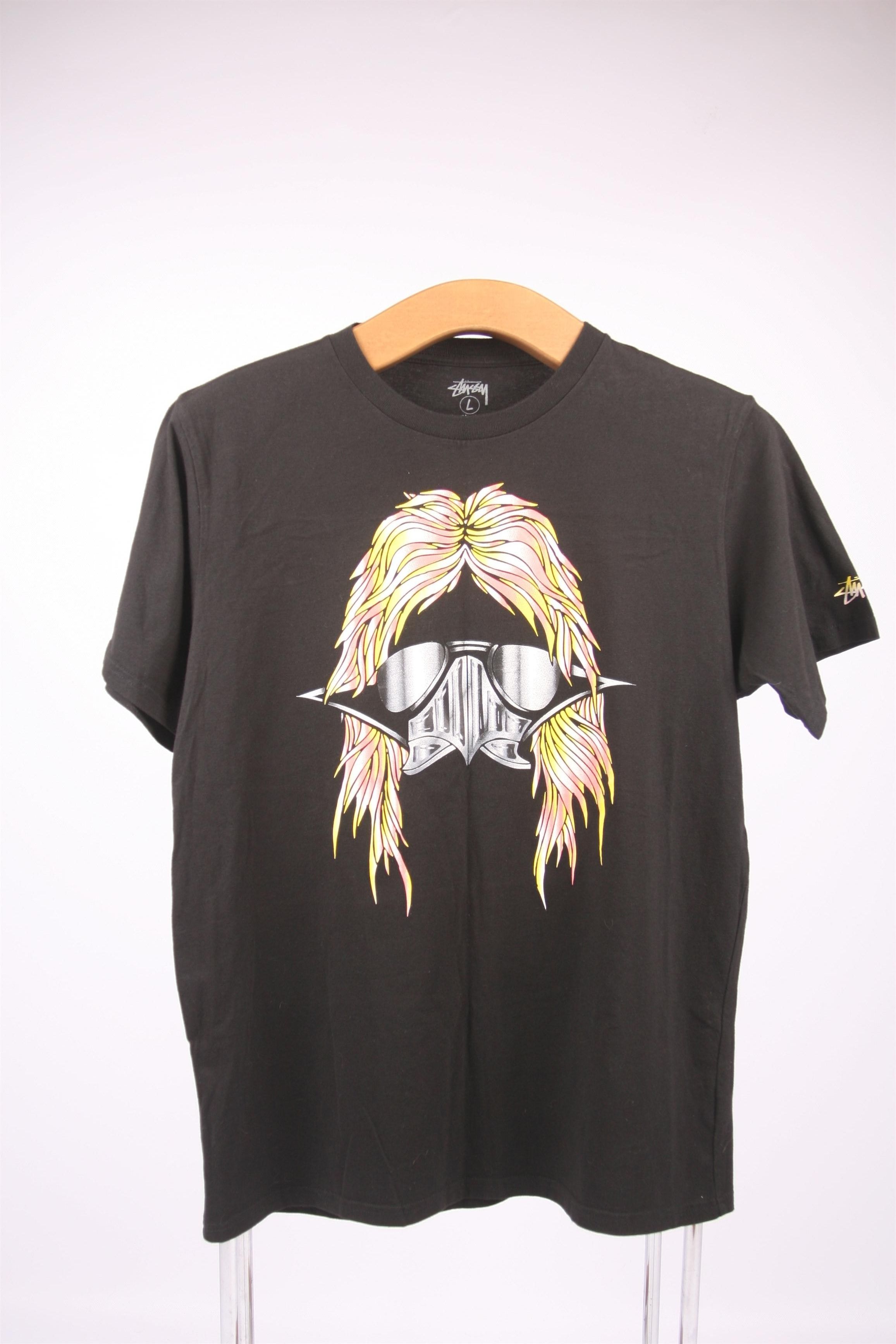 Stussy DEADSTOCK💥 2010 Madsaki Art x Stussy Graphic T-shirt Size US L / EU 52-54 / 3 - 2 Thumbnail