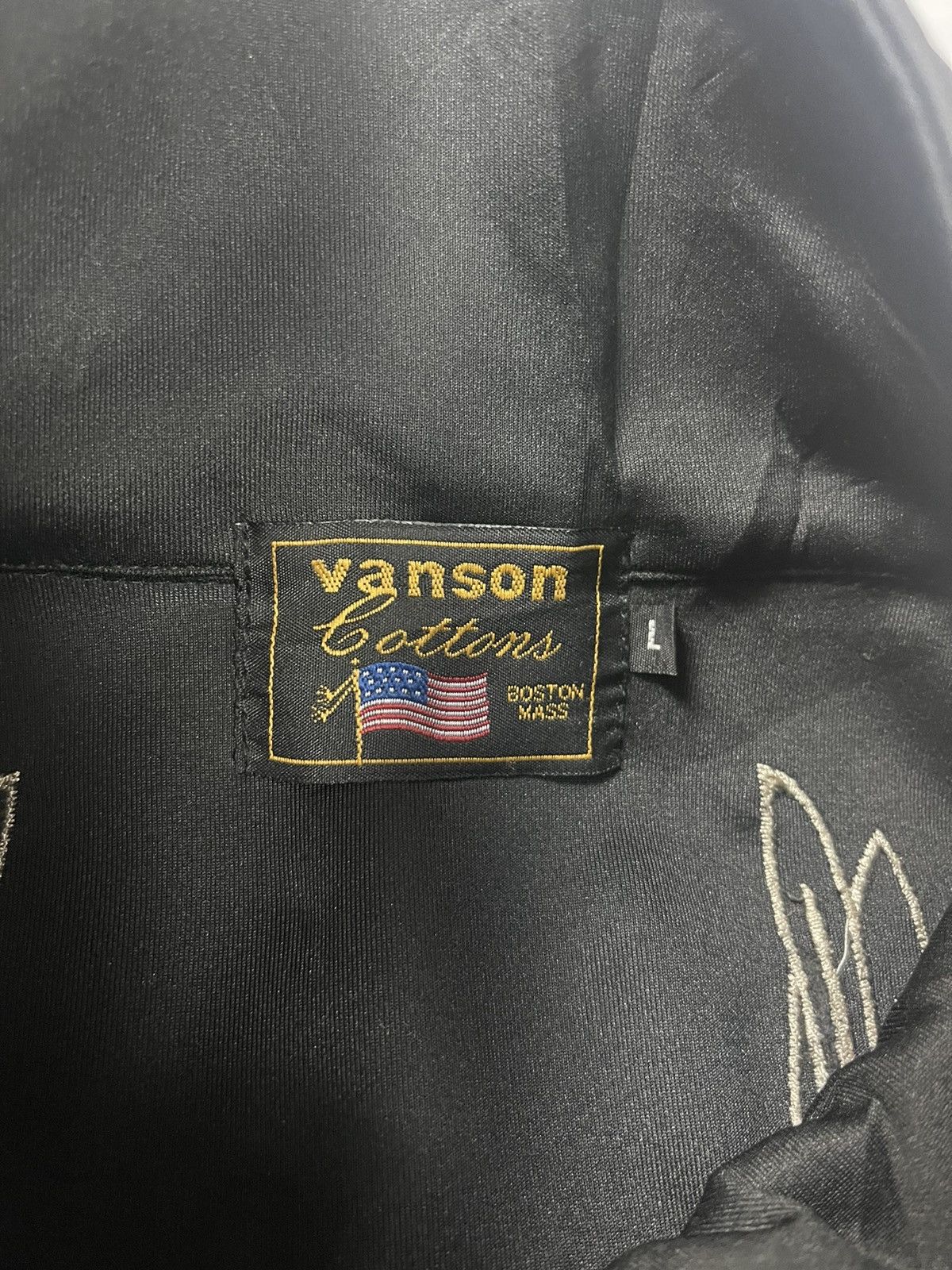 Vanson Leathers Vanson leather sweater embroidery Size US M / EU 48-50 / 2 - 9 Thumbnail