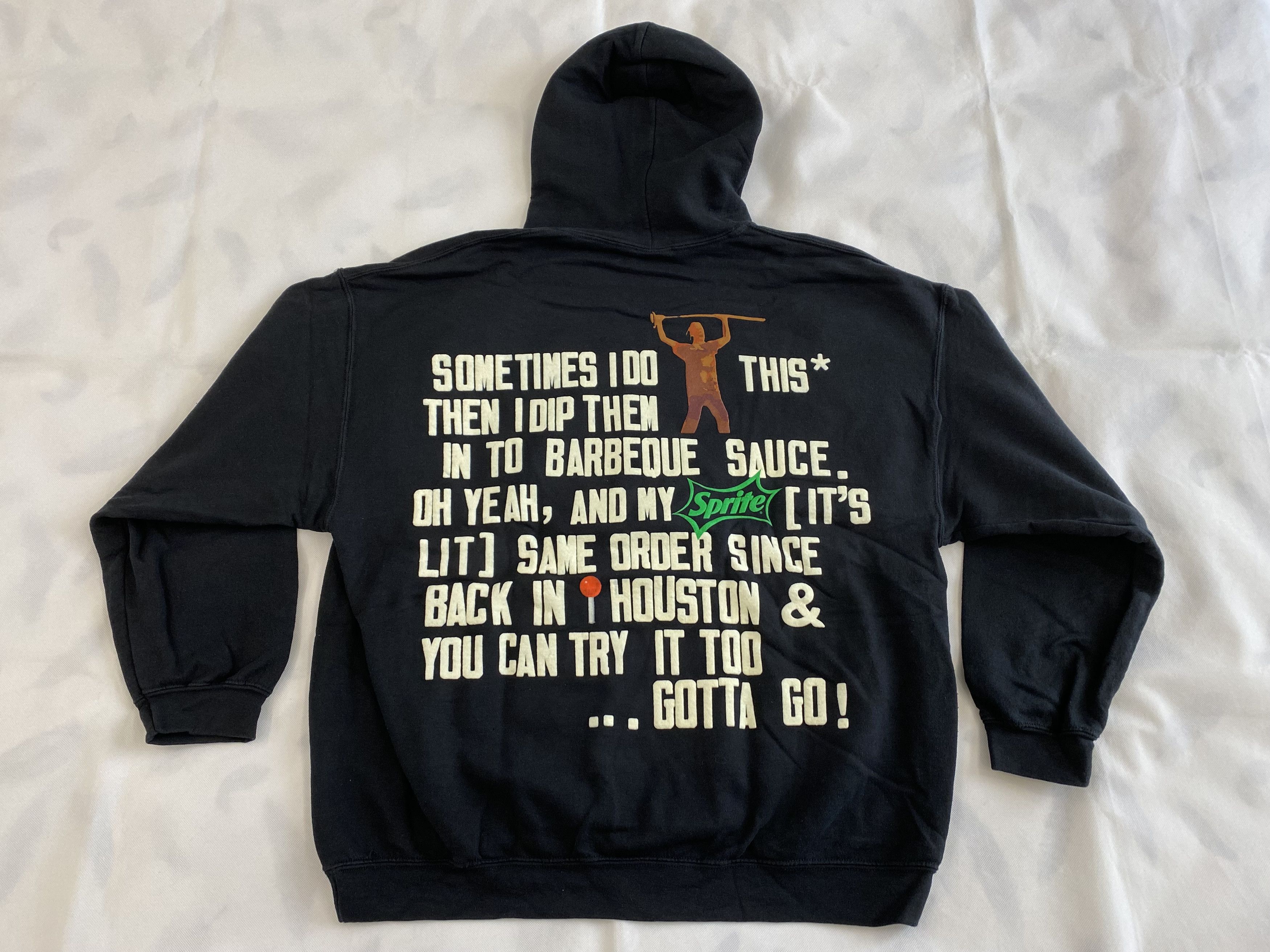 Cactus Plant Flea Market × Travis Scott Travis Scott x CPFM 4 CJ Script Hoodie Black Large Size US L / EU 52-54 / 3 - 6 Thumbnail