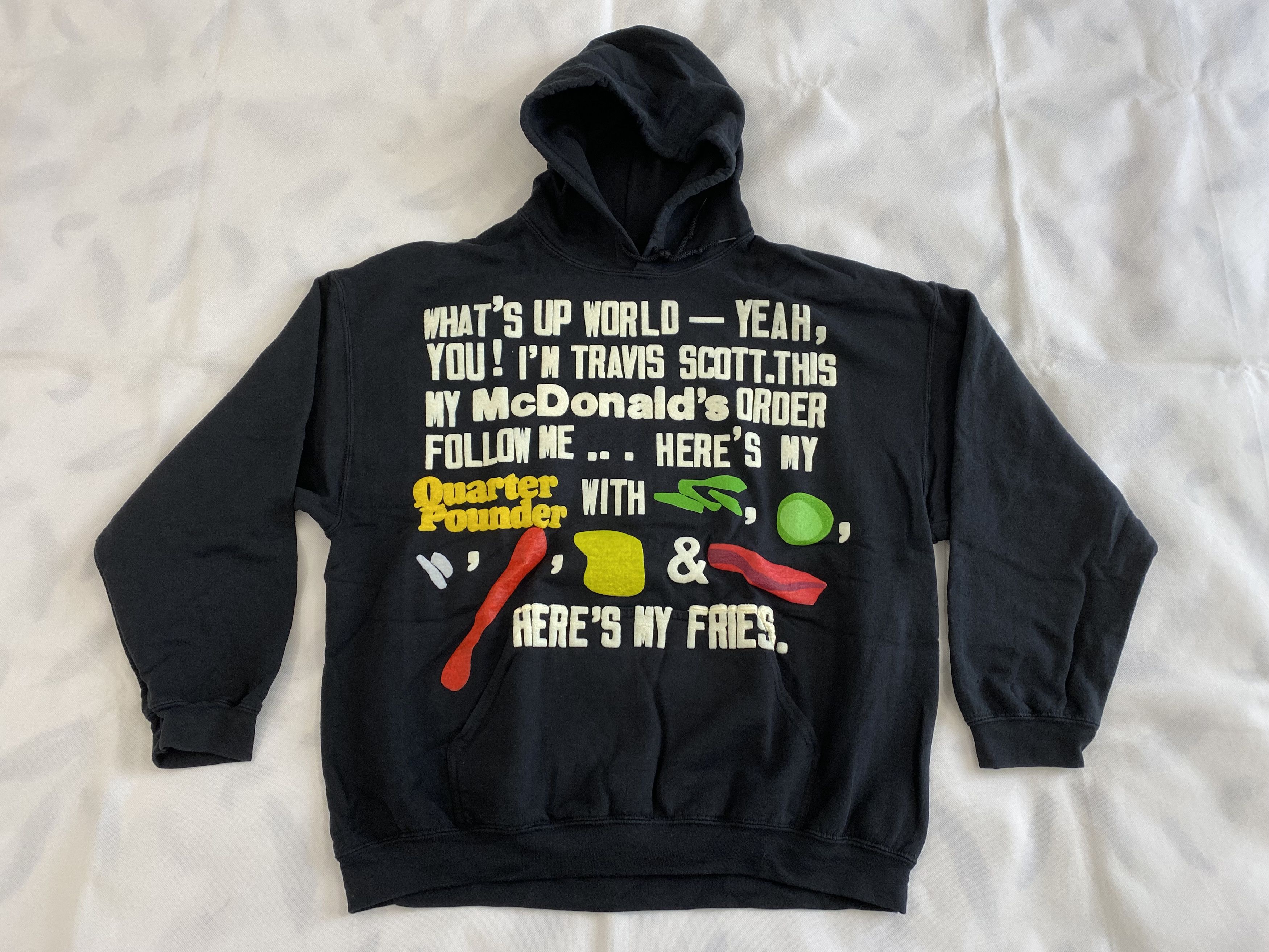Cactus Plant Flea Market × Travis Scott Travis Scott x CPFM 4 CJ Script Hoodie Black Large Size US L / EU 52-54 / 3 - 3 Thumbnail