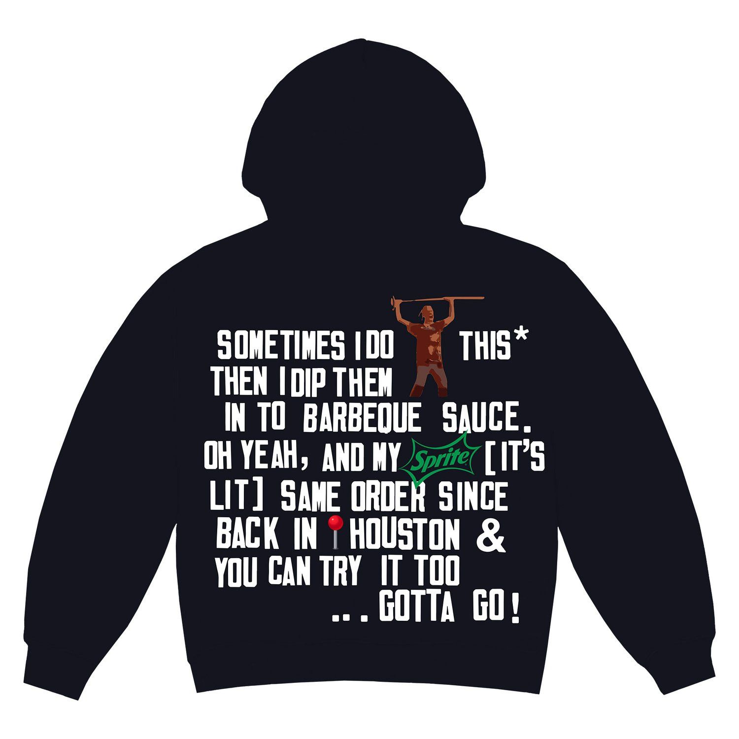 Cactus Plant Flea Market × Travis Scott Travis Scott x CPFM 4 CJ Script Hoodie Black Large Size US L / EU 52-54 / 3 - 2 Thumbnail