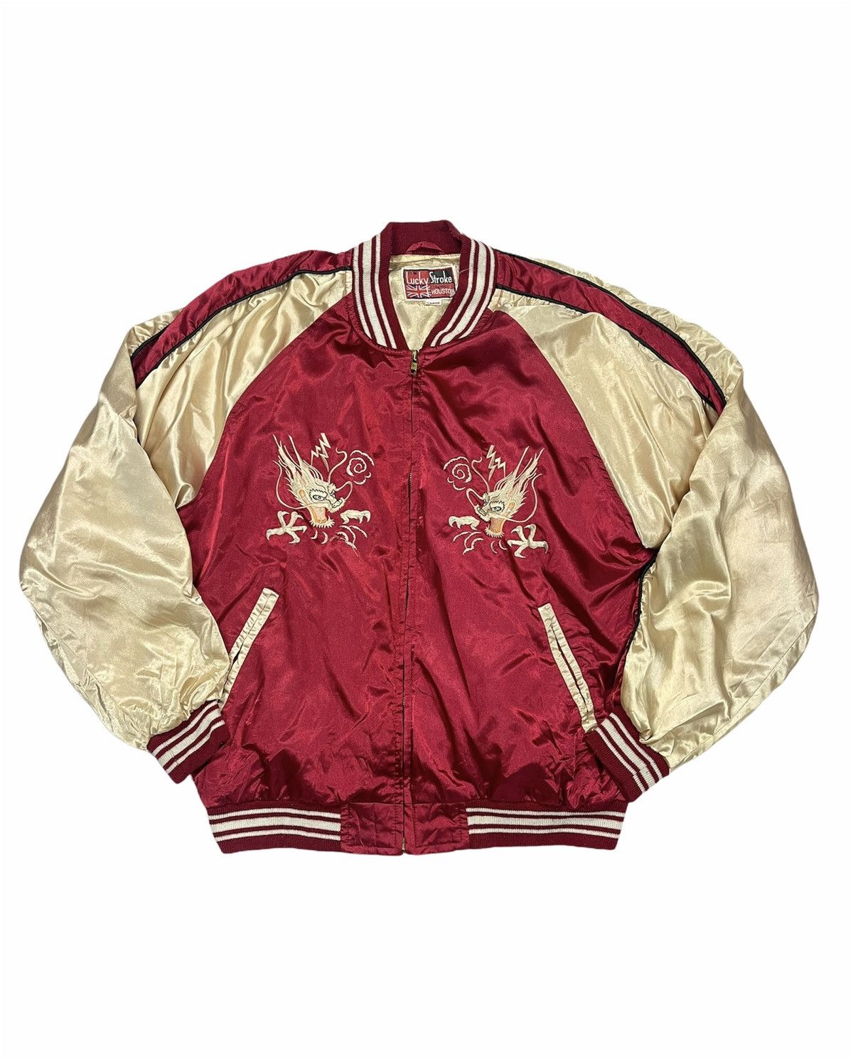 Vintage Sukajan Japan Embroidery Souvenir Jacket Bomber Size US L / EU 52-54 / 3 - 2 Thumbnail