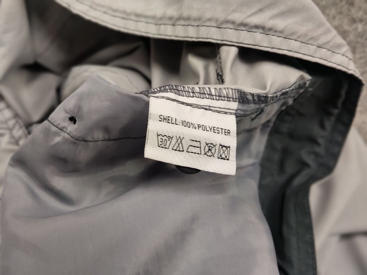 Japanese Brand Vintage 90's Japanese gray Cargo parachute Baggy Light Pants Size US 36 / EU 52 - 20 Thumbnail