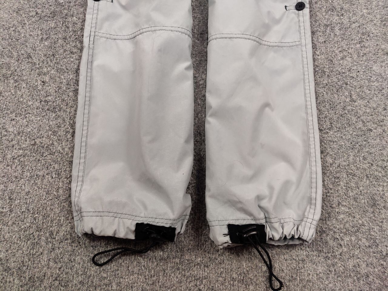 Japanese Brand Vintage 90's Japanese gray Cargo parachute Baggy Light Pants Size US 36 / EU 52 - 9 Thumbnail