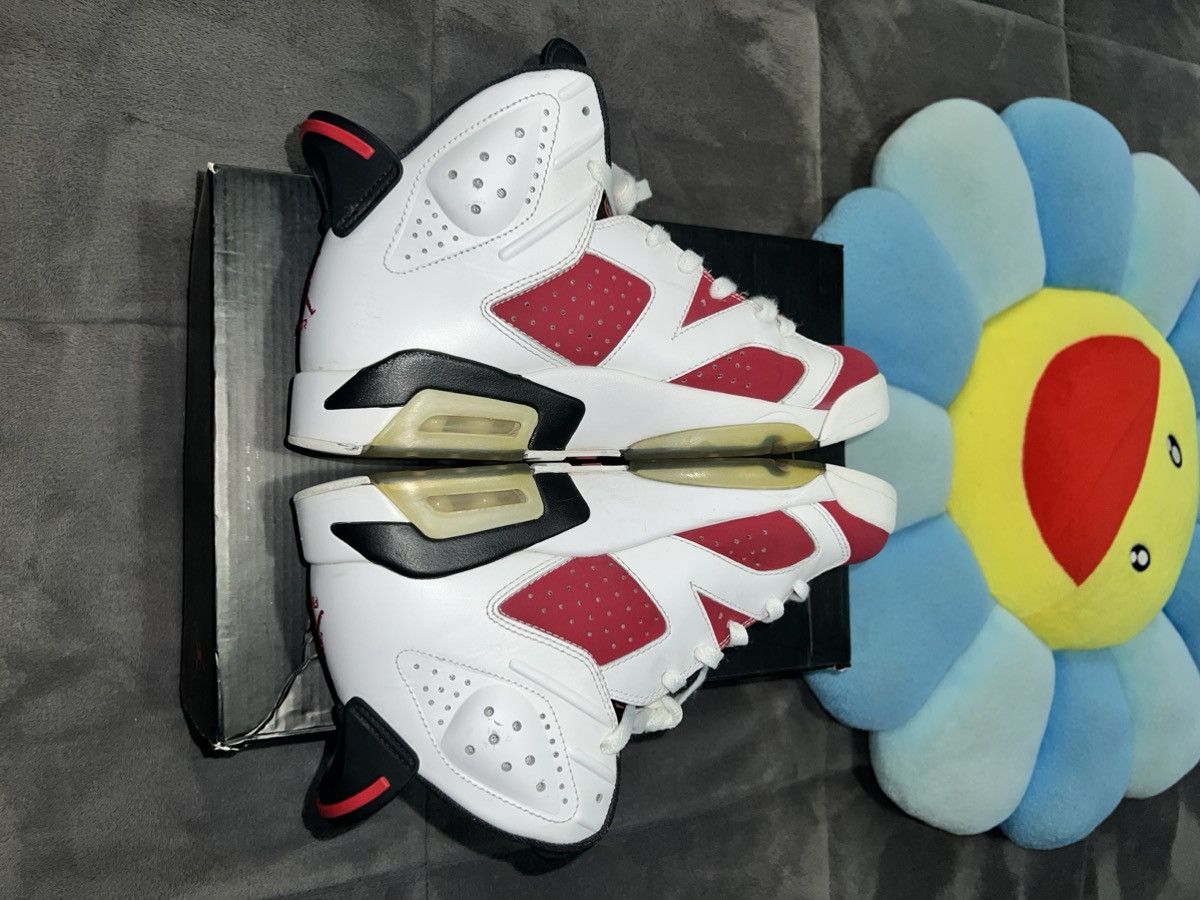 Jordan Brand Air Jordan 6 Retro Carmine 2014 Size US 8 / EU 41 - 5 Thumbnail