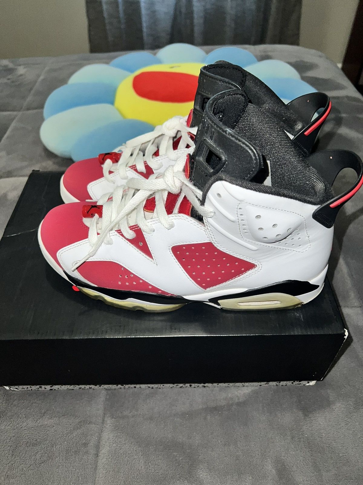 Jordan Brand Air Jordan 6 Retro Carmine 2014 Size US 8 / EU 41 - 1 Thumbnail