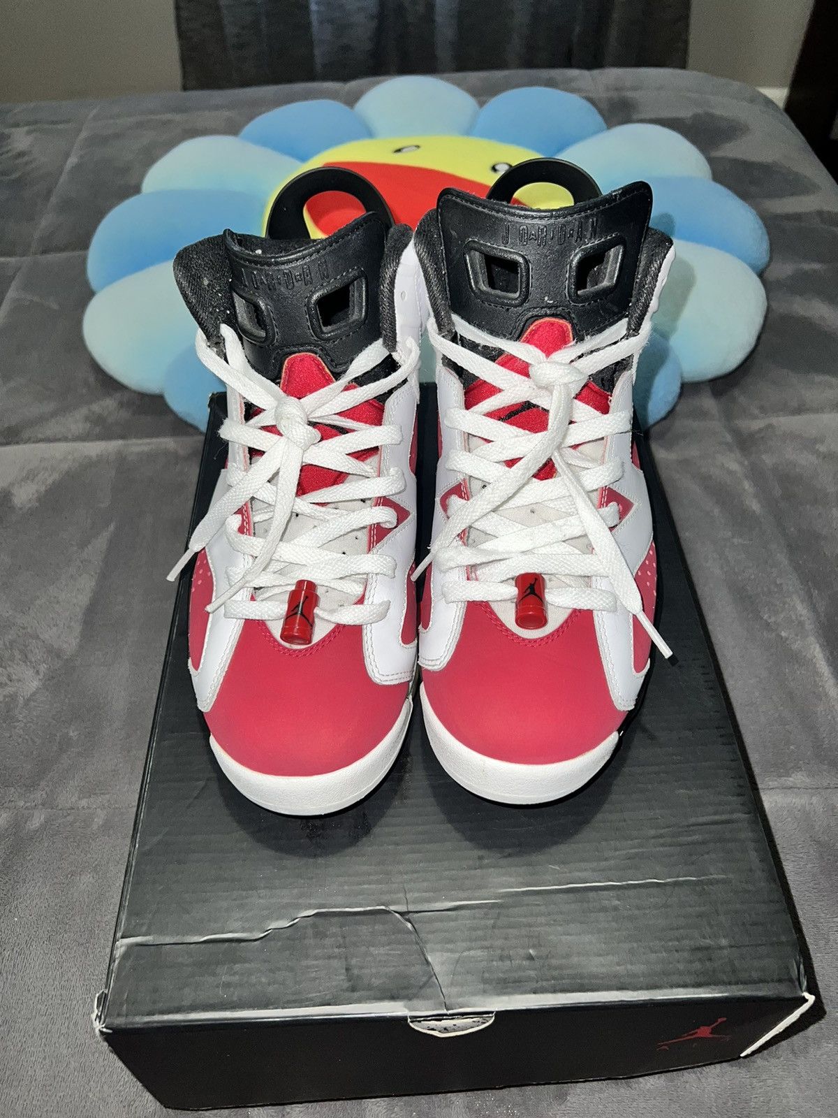 Jordan Brand Air Jordan 6 Retro Carmine 2014 Size US 8 / EU 41 - 2 Thumbnail