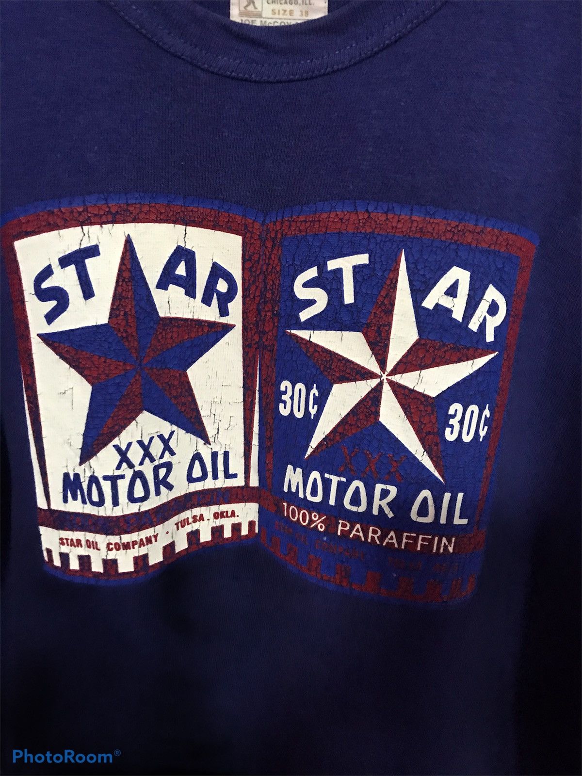 The Real McCoy's JOE McCOY BLUE SIZE M TEE SHIRT JAPAN Size US M / EU 48-50 / 2 - 4 Thumbnail