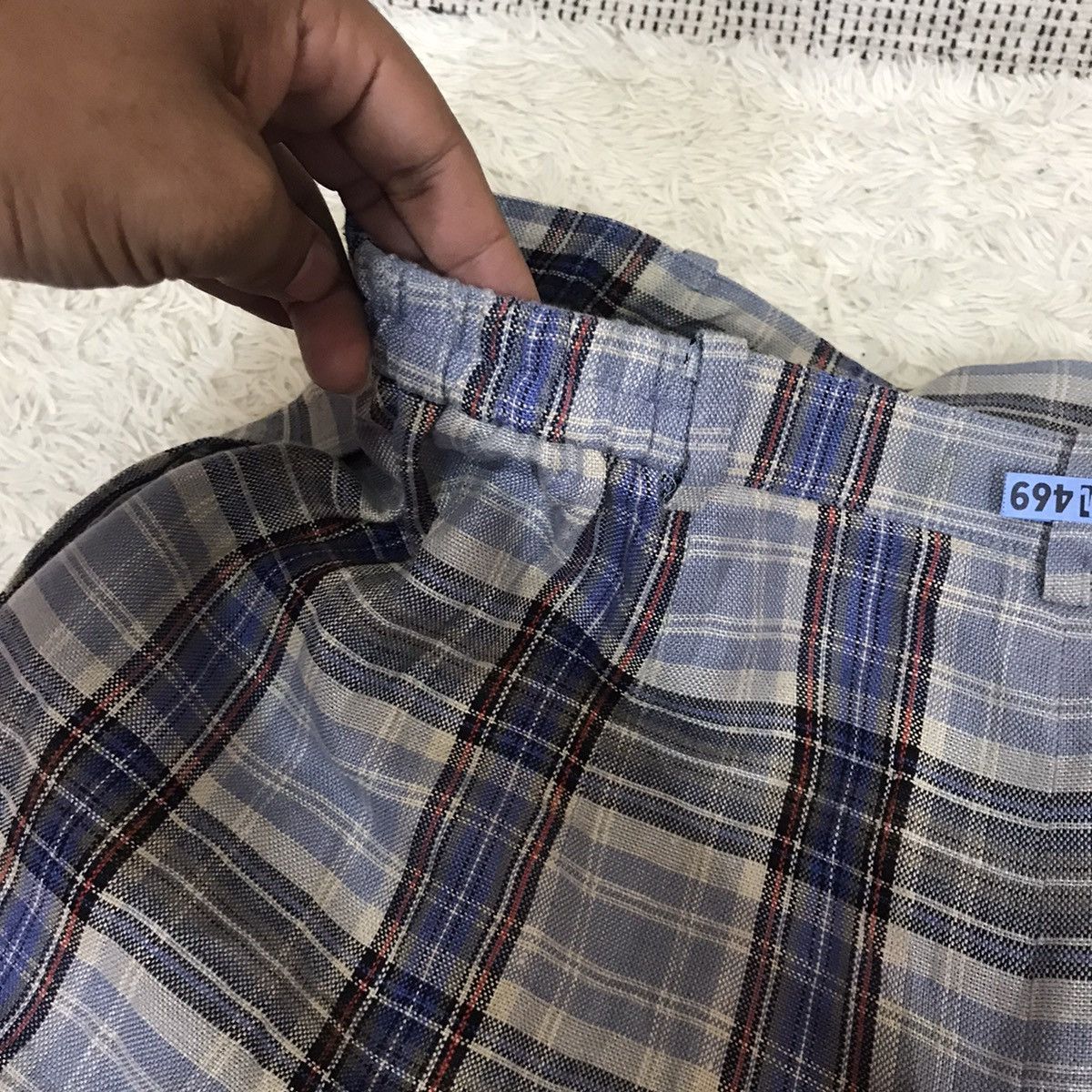 Burberry × Vintage ‼️VINTAGE BURBERRYS SHORTPANTS BAGGY STYLE‼️ Size US 32 / EU 48 - 12 Thumbnail