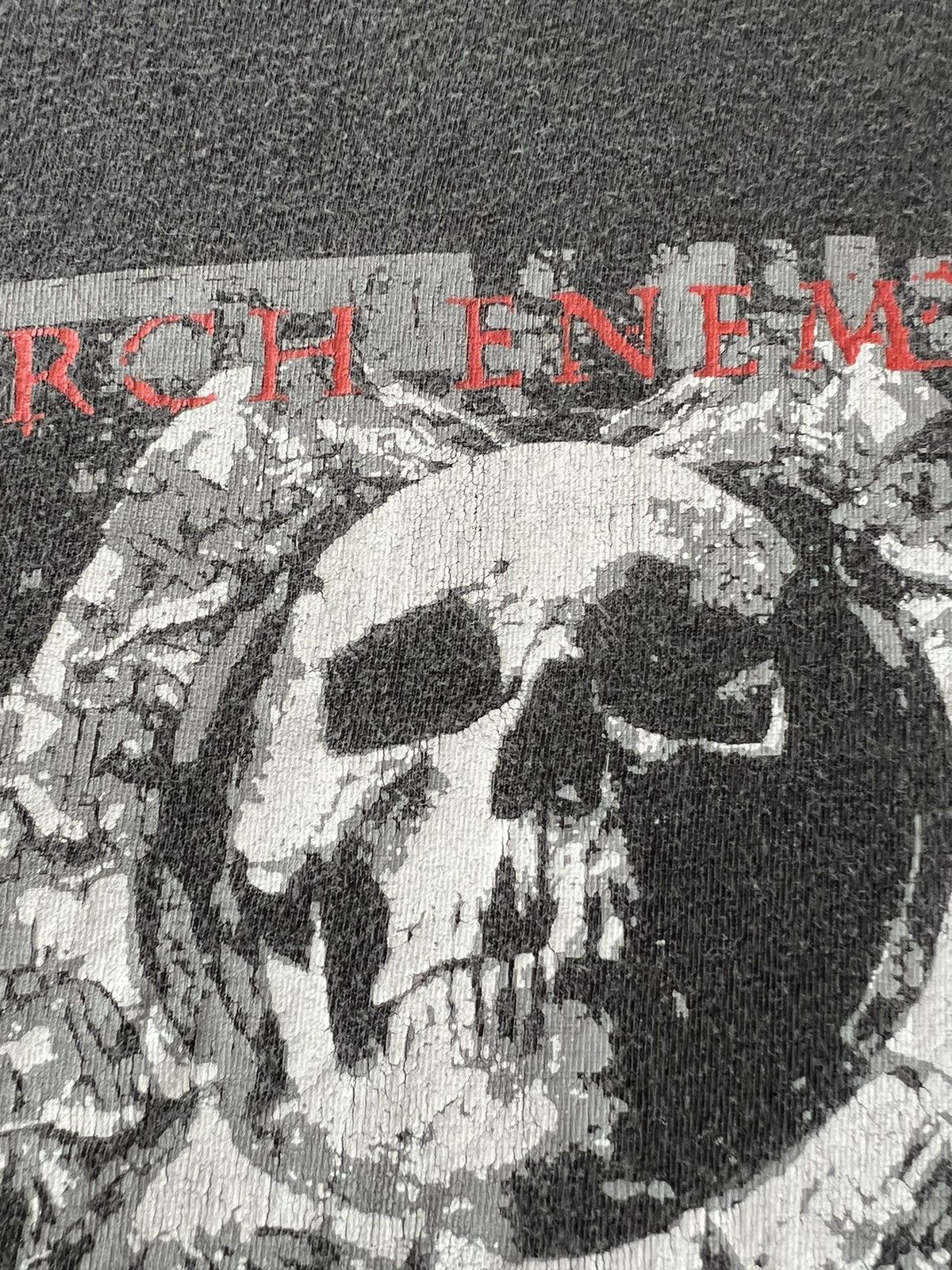 Band Tees Vintage 2000s Arch Enemy Doomsday Machine Faded Black Tee Size US XL / EU 56 / 4 - 5 Thumbnail