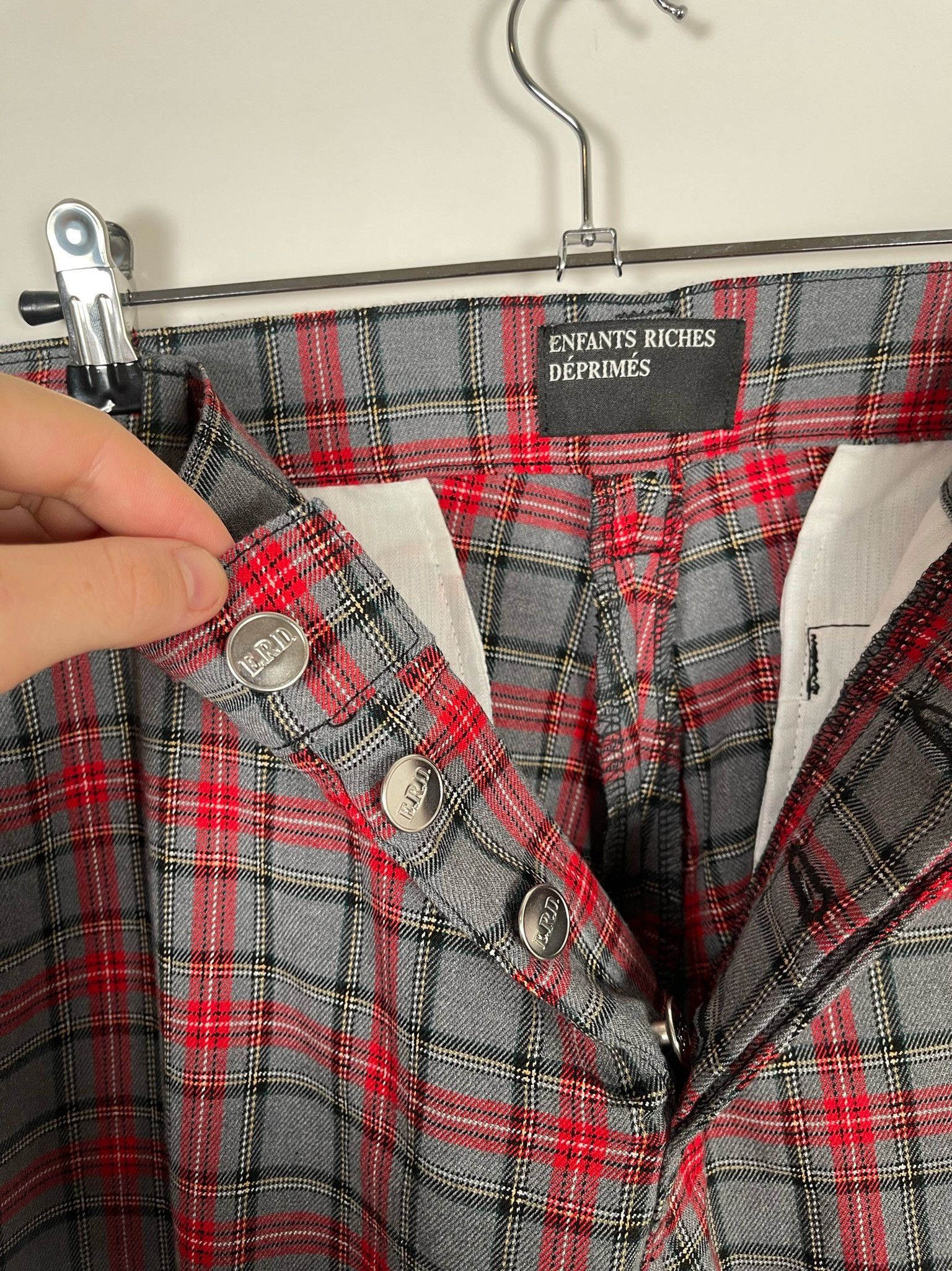 Enfants Riches Deprimes 🚭RARE SIZE ERD GRAIL🚭SS19 Only Child Patch Trousers 36 38 Size US 36 / EU 52 - 6 Thumbnail