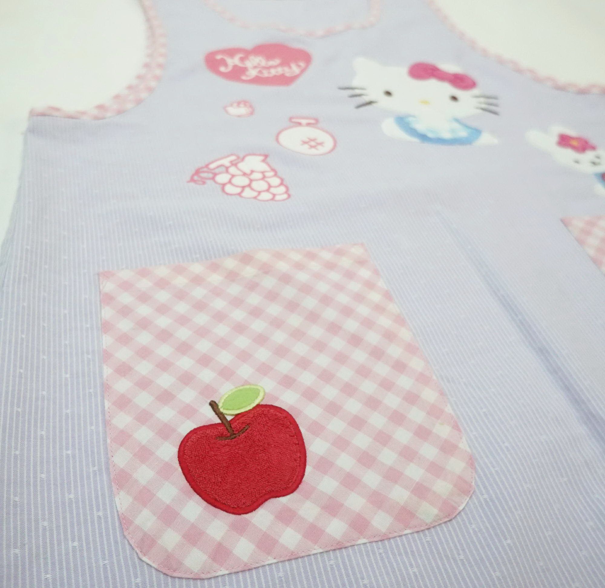 Anime HELLO KITTY Patches & Printed Apron Size M / US 6-8 / IT 42-44 - 5 Thumbnail