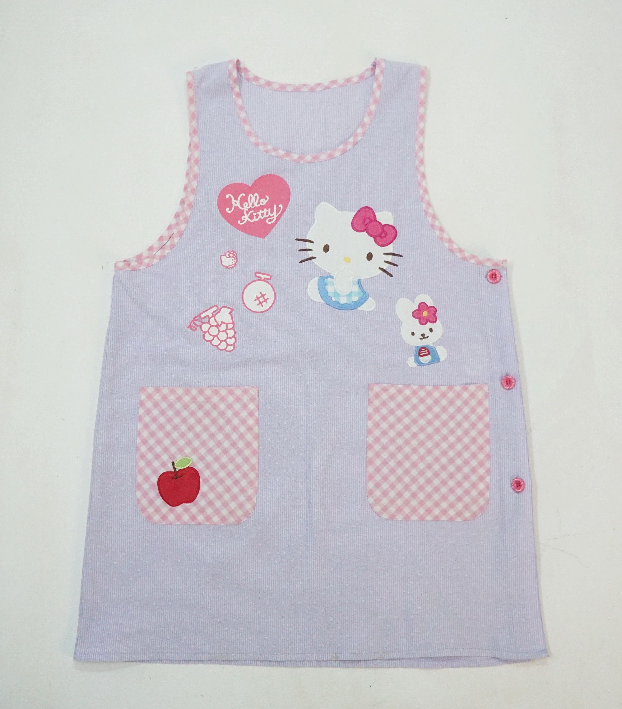 Anime HELLO KITTY Patches & Printed Apron Size M / US 6-8 / IT 42-44 - 1 Thumbnail