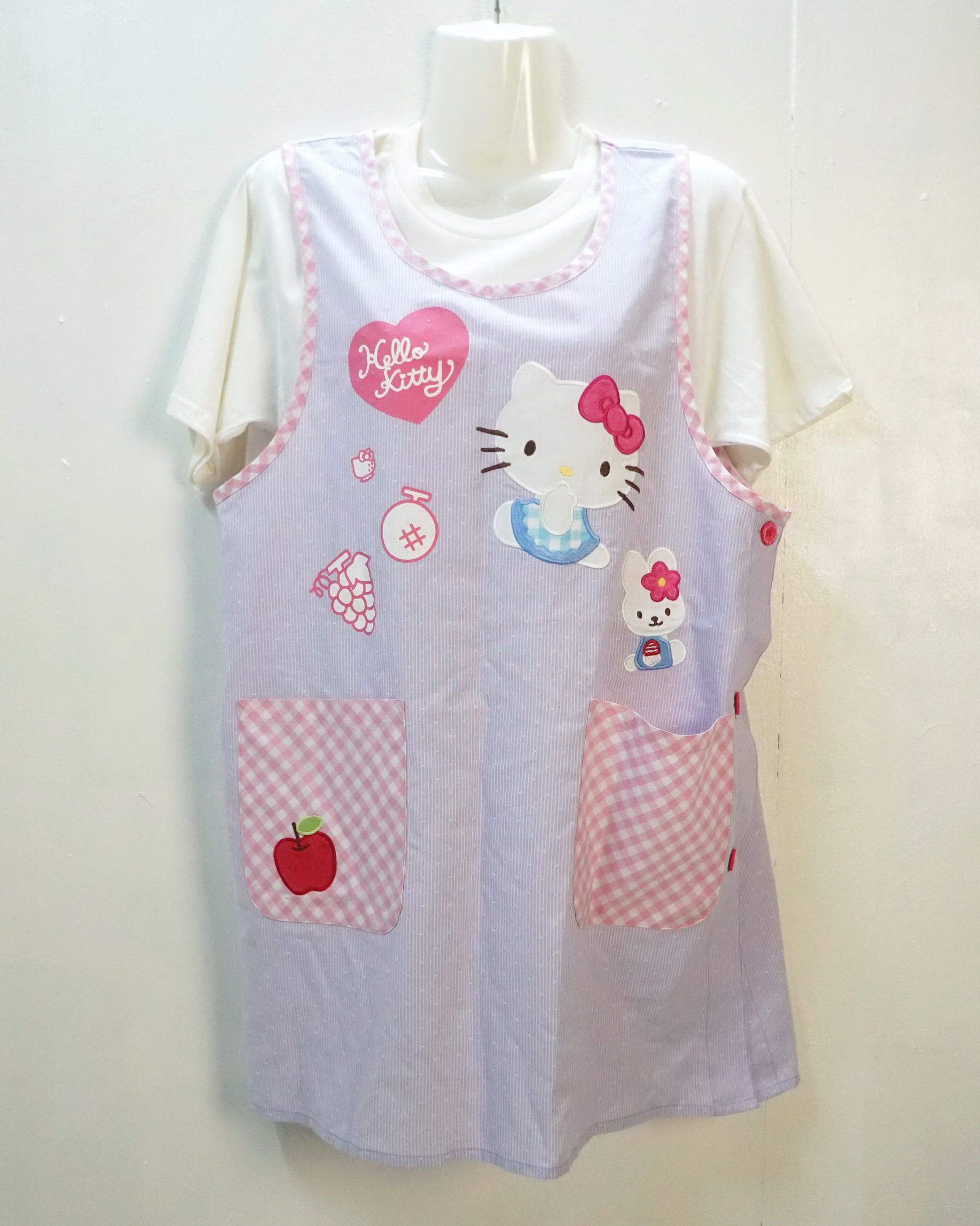 Anime HELLO KITTY Patches & Printed Apron Size M / US 6-8 / IT 42-44 - 3 Thumbnail