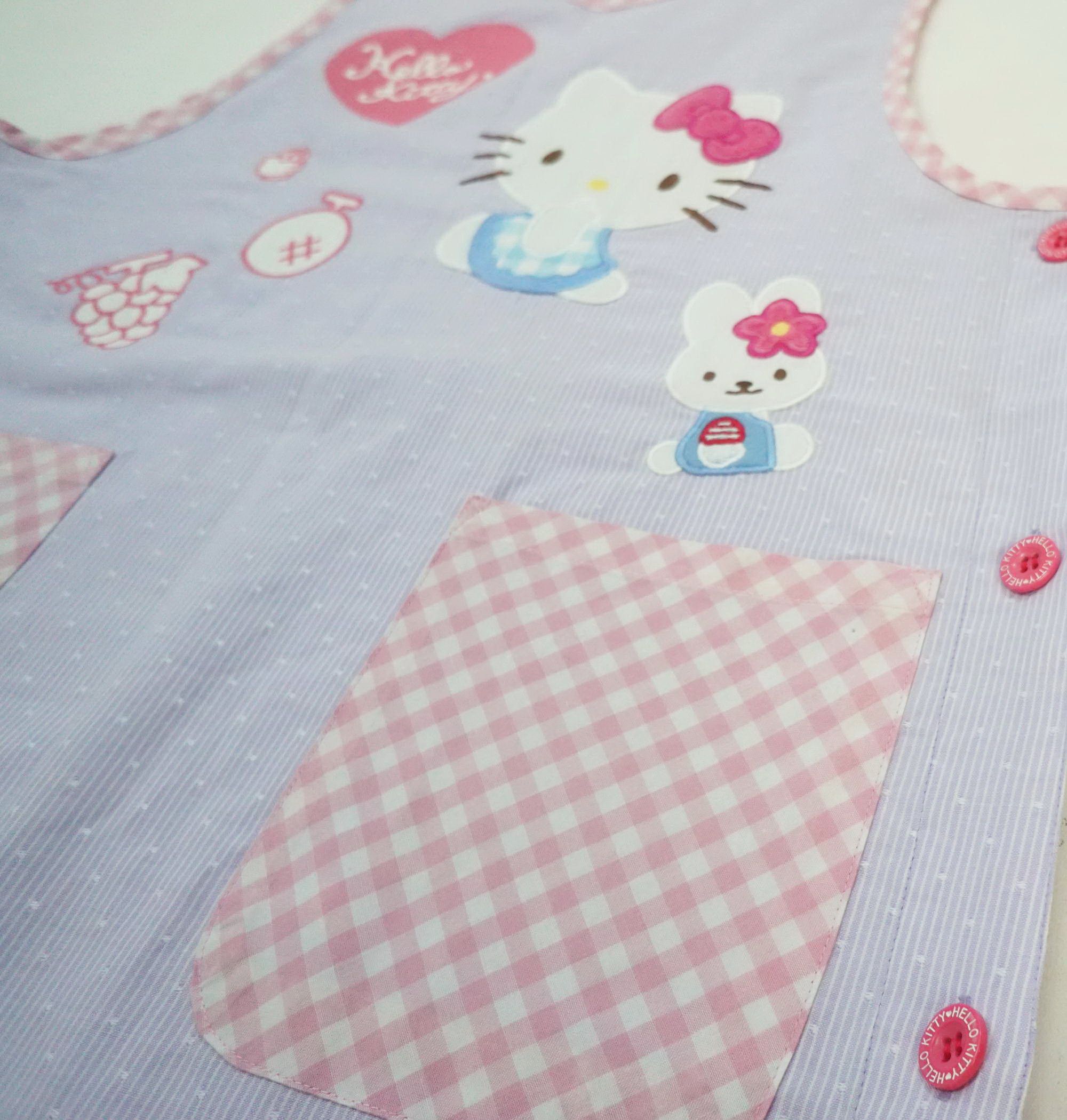 Anime HELLO KITTY Patches & Printed Apron Size M / US 6-8 / IT 42-44 - 4 Thumbnail