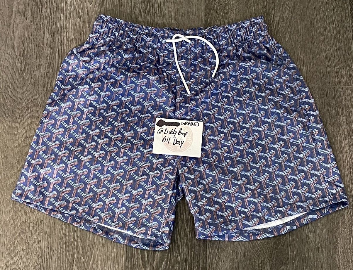 Remade LV Inspired Mesh shorts - Authentic Sole Boutique