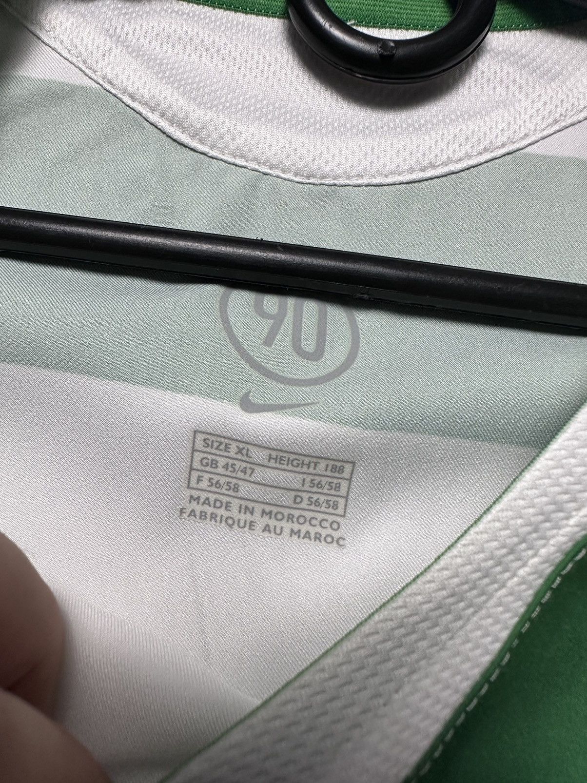 Nike × Vintage Vintage Nike Celtic soccer jersey striped size XL Size US XL / EU 56 / 4 - 7 Thumbnail