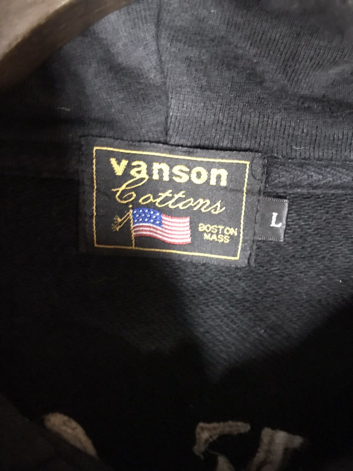 If Six Was Nine × Seditionaries × Vanson Leathers ‼️VANSON X T.F.O.A HOODIE EMBOIDERY BIG LOGO VERY RARE‼️ Size US L / EU 52-54 / 3 - 5 Thumbnail