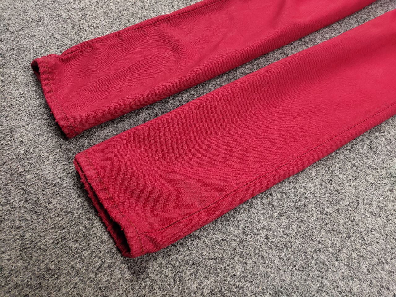 Levi's Rare Vintage 80's Levis 501 Made in Canada Red Denim Jeans Size US 33 - 5 Thumbnail