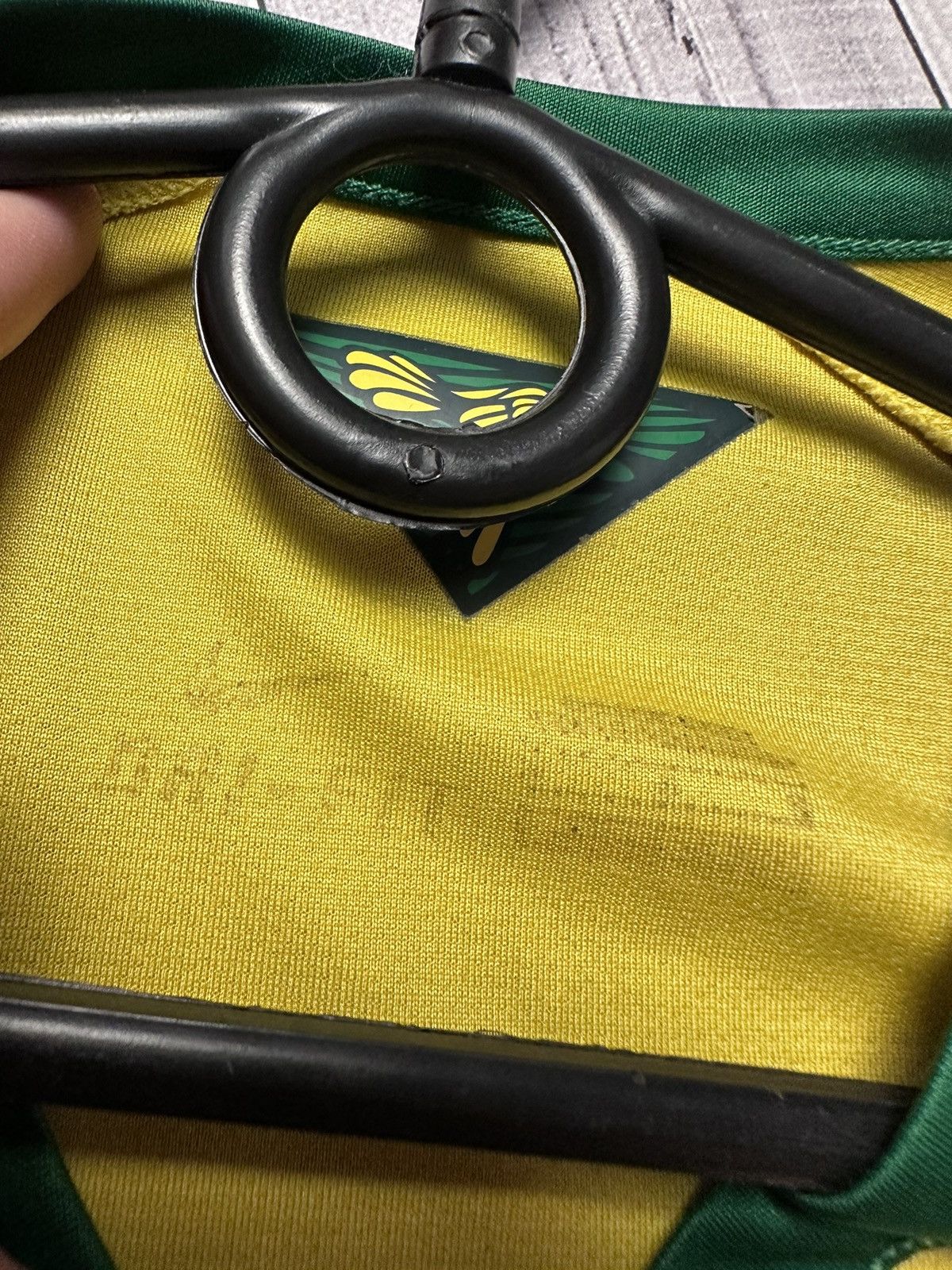 Nike × Vintage Vintage Nike Brazil Brasil soccer jersey size M Size US M / EU 48-50 / 2 - 6 Thumbnail