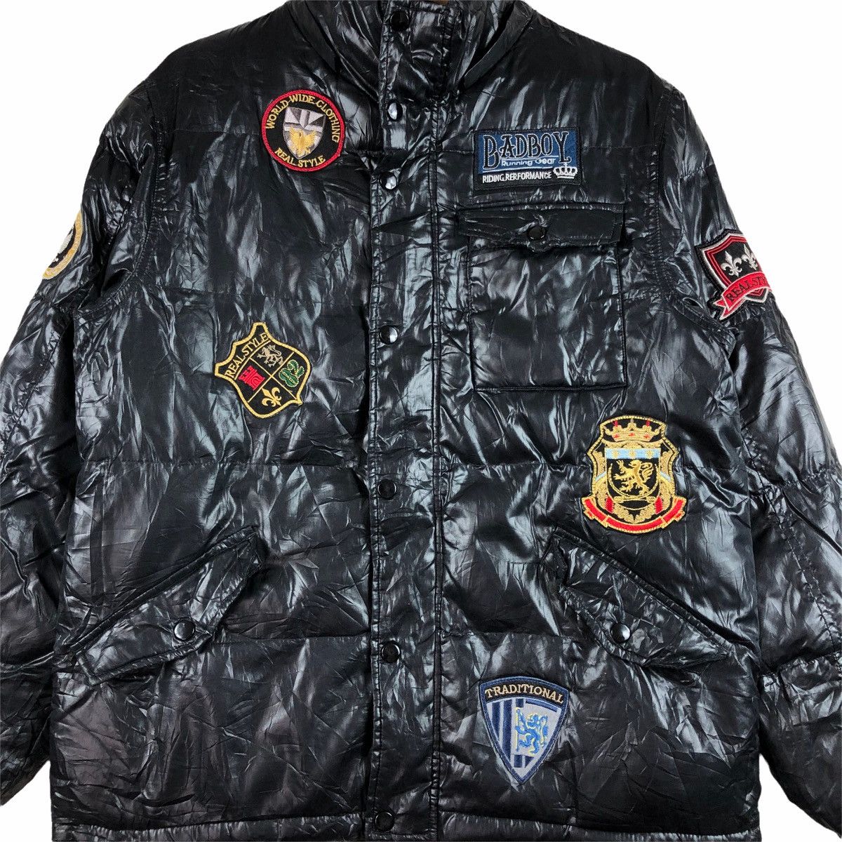 Vintage VINTAGE BAD BOY JACKET CALIFORNIA PATCHWORK Size US M / EU 48-50 / 2 - 4 Thumbnail